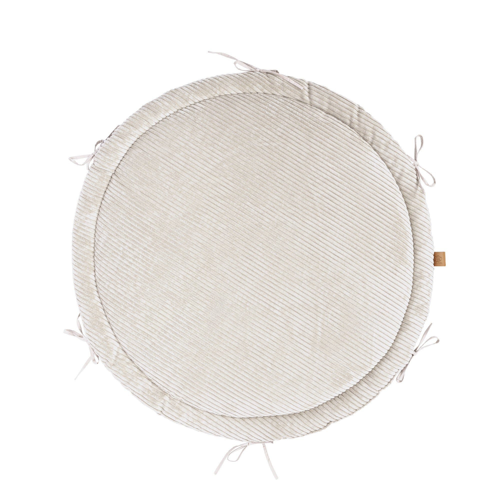 Aesthetic Baby Play Mat with Braided Bumper