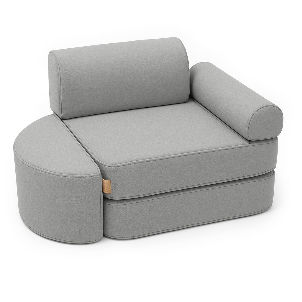 Meowbaby Outzy Sofa Max Half – Modular Kids Play Sofa Bed | 4 Pieces