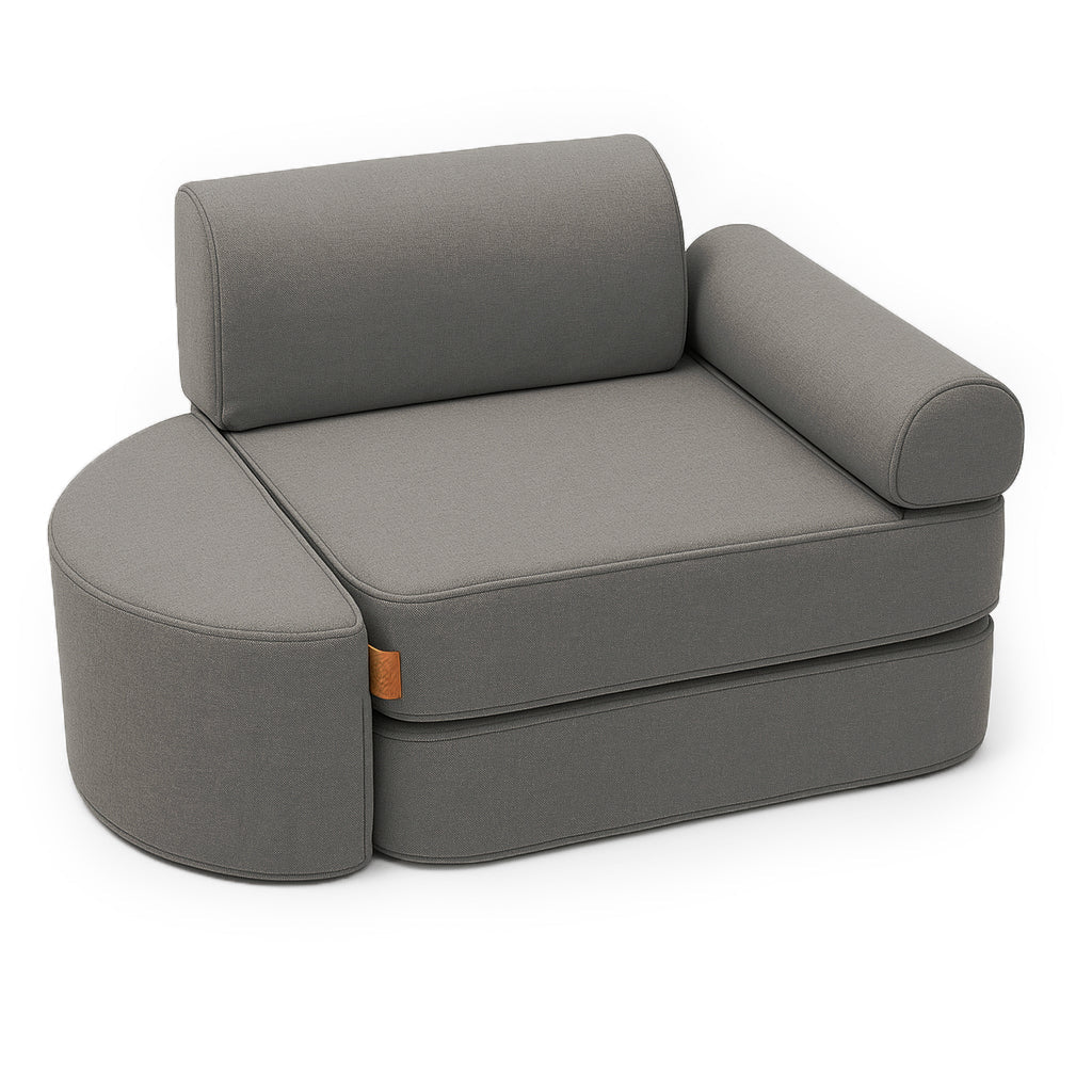 Meowbaby Outzy Sofa Max Half – Modular Kids Play Sofa Bed | 4 Pieces