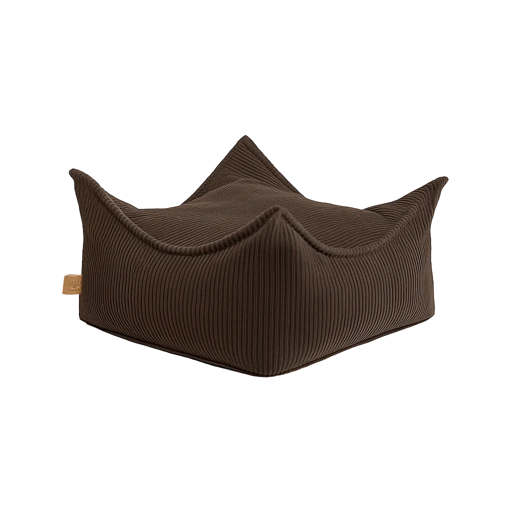 Meowbaby Aesthetic - Kwadratowa Pufa dla Dzieci