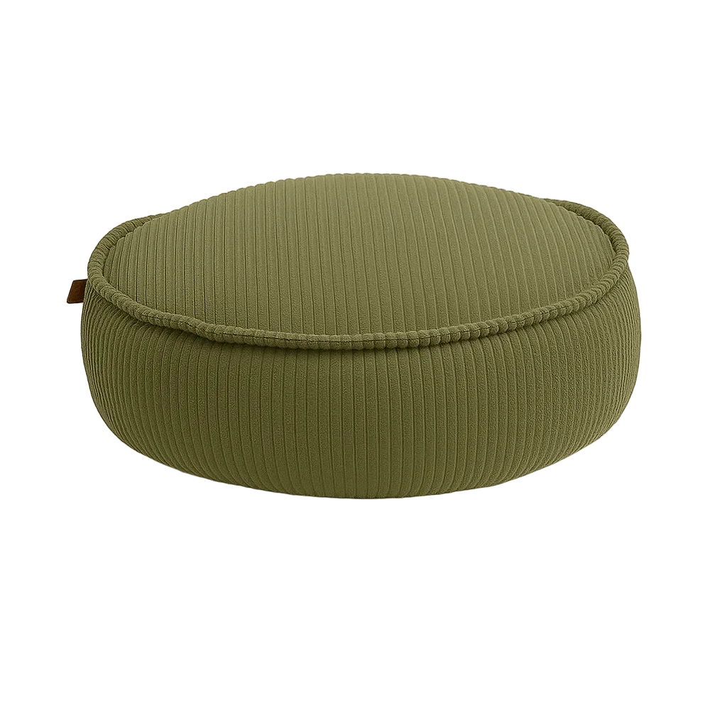 Meowbaby Aesthetic - Okrągła Pufa dla Dzieci