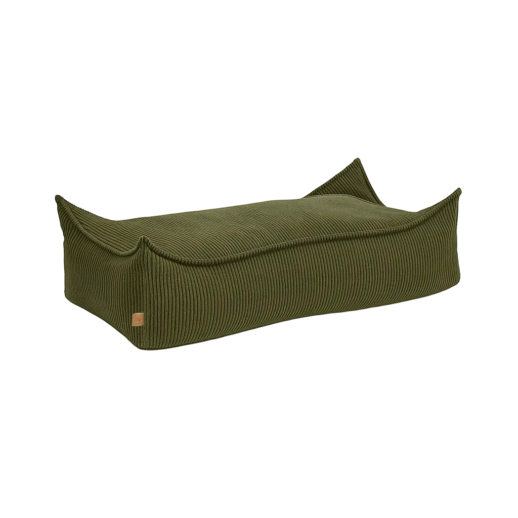 Meowbaby Aesthetic - Prostokątna Pufa dla Dzieci