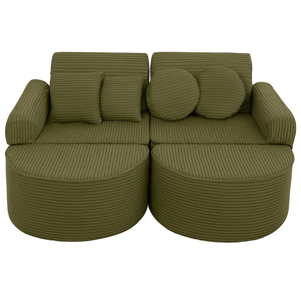 Meowbaby Aesthetic Sofa Max – Modułowa Sofa Dla Dzieci | 12 Elementów