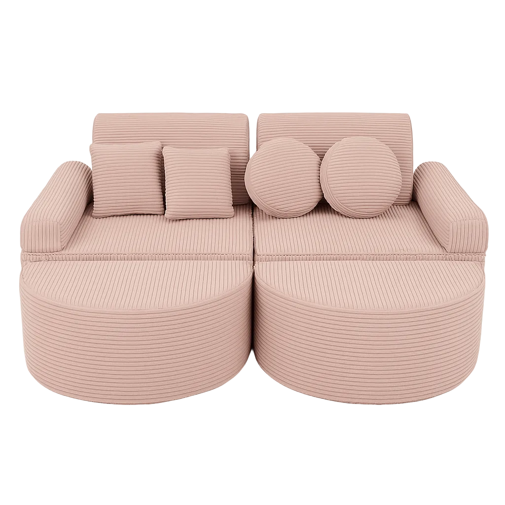 Meowbaby Aesthetic Sofa Max – Modułowa Sofa Dla Dzieci | 12 Elementów