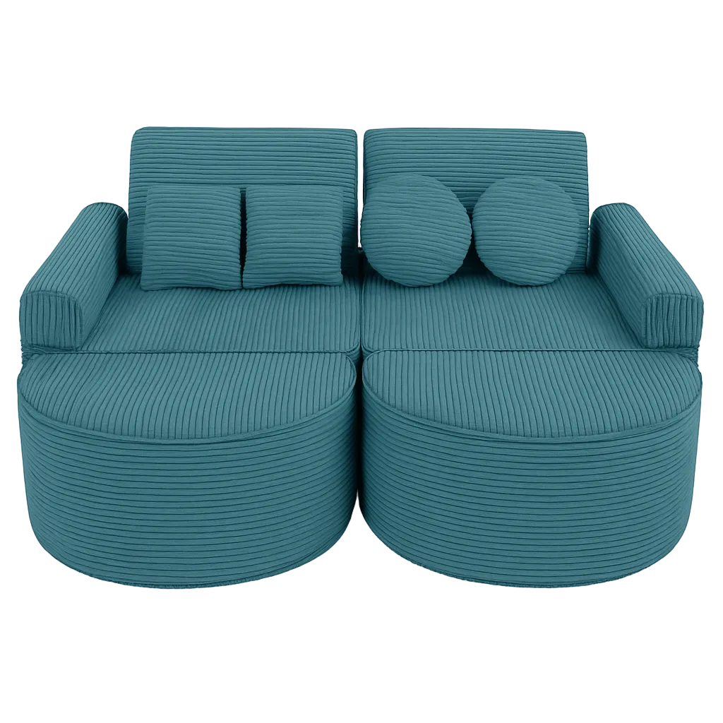 Meowbaby Aesthetic Sofa Max – Modułowa Sofa Dla Dzieci | 12 Elementów