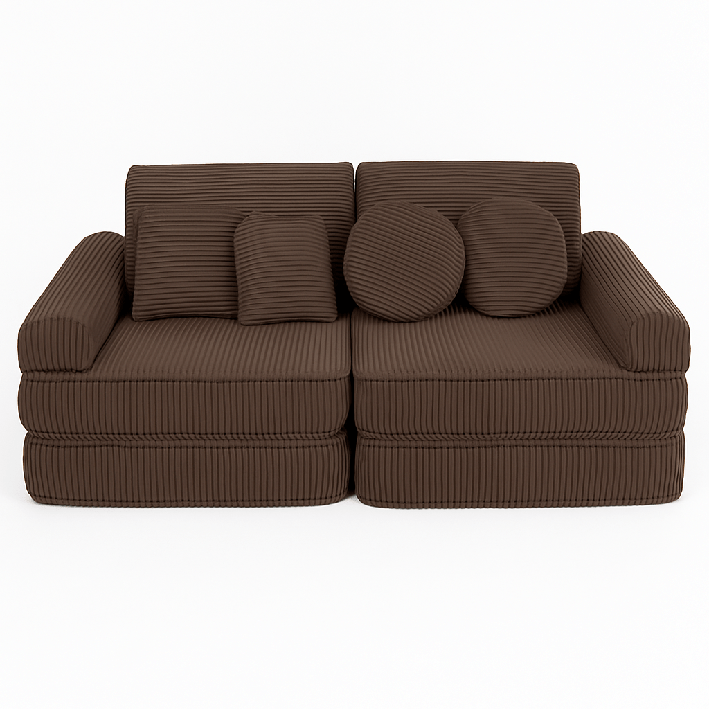 Meowbaby Aesthetic Sofa Plus – Modułowa Sofa Dla Dzieci | 10 Elementów