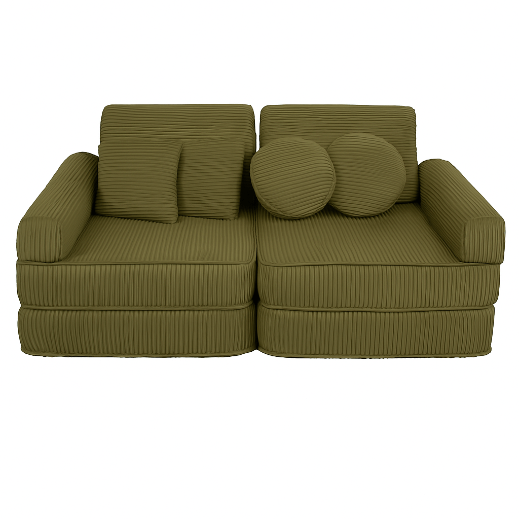 Meowbaby Aesthetic Sofa Plus – Modułowa Sofa Dla Dzieci | 10 Elementów