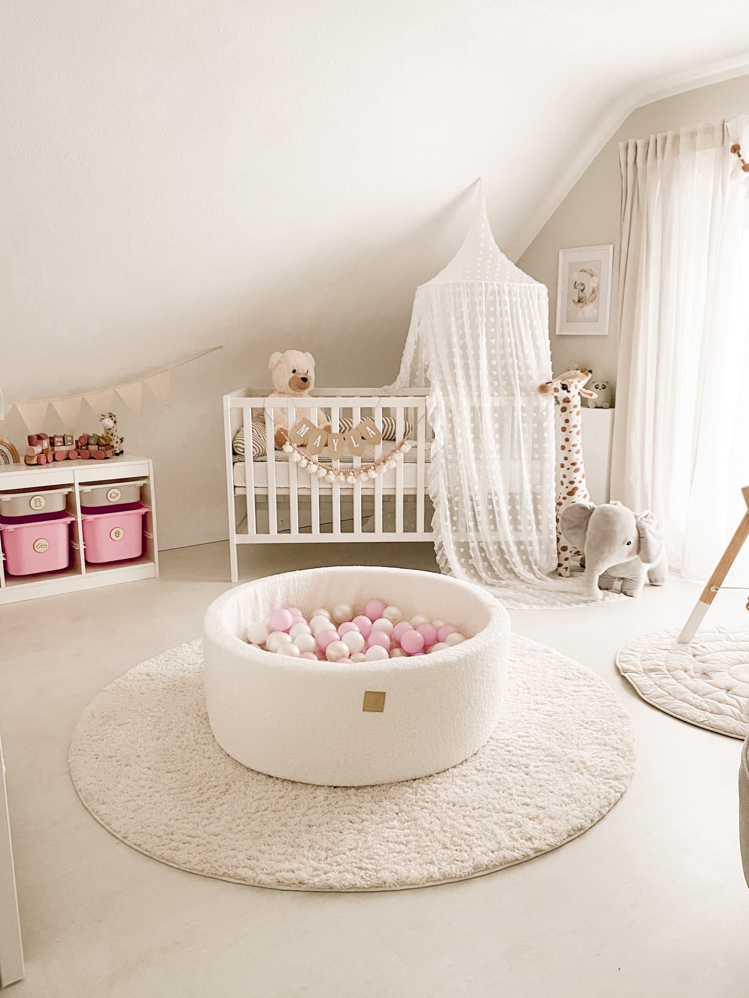 Meowbaby Basen z Kulkami dla Dziecka | Boucle Soft