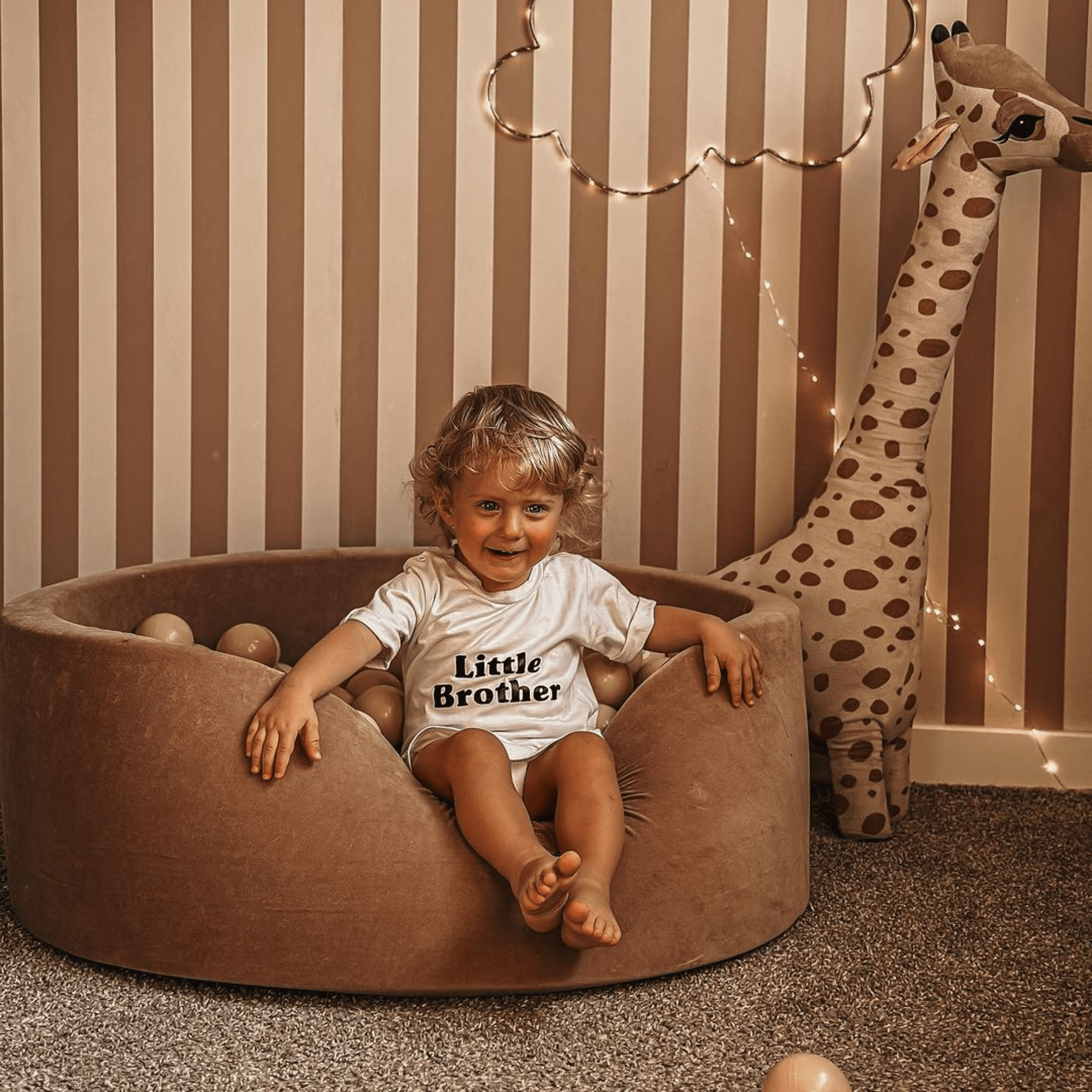 Meowbaby Basen z Kulkami dla Dziecka - Ciemnozielony | Velvet