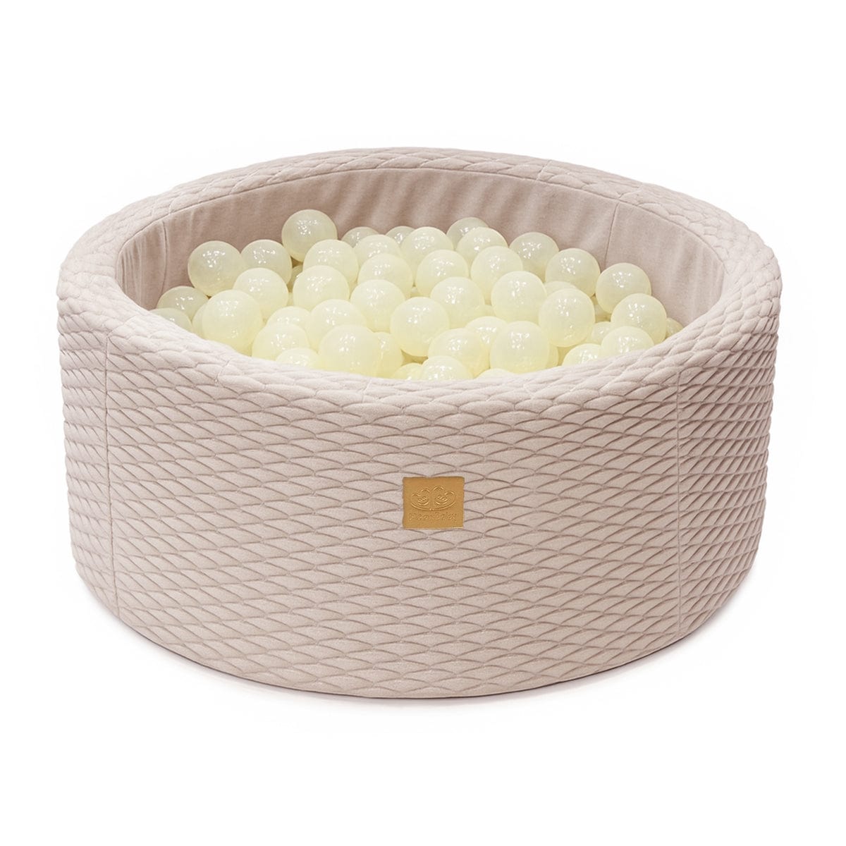 Meowbaby Basen z Kulkami dla Dziecka | Piłki do wyboru | Tofu | Dune