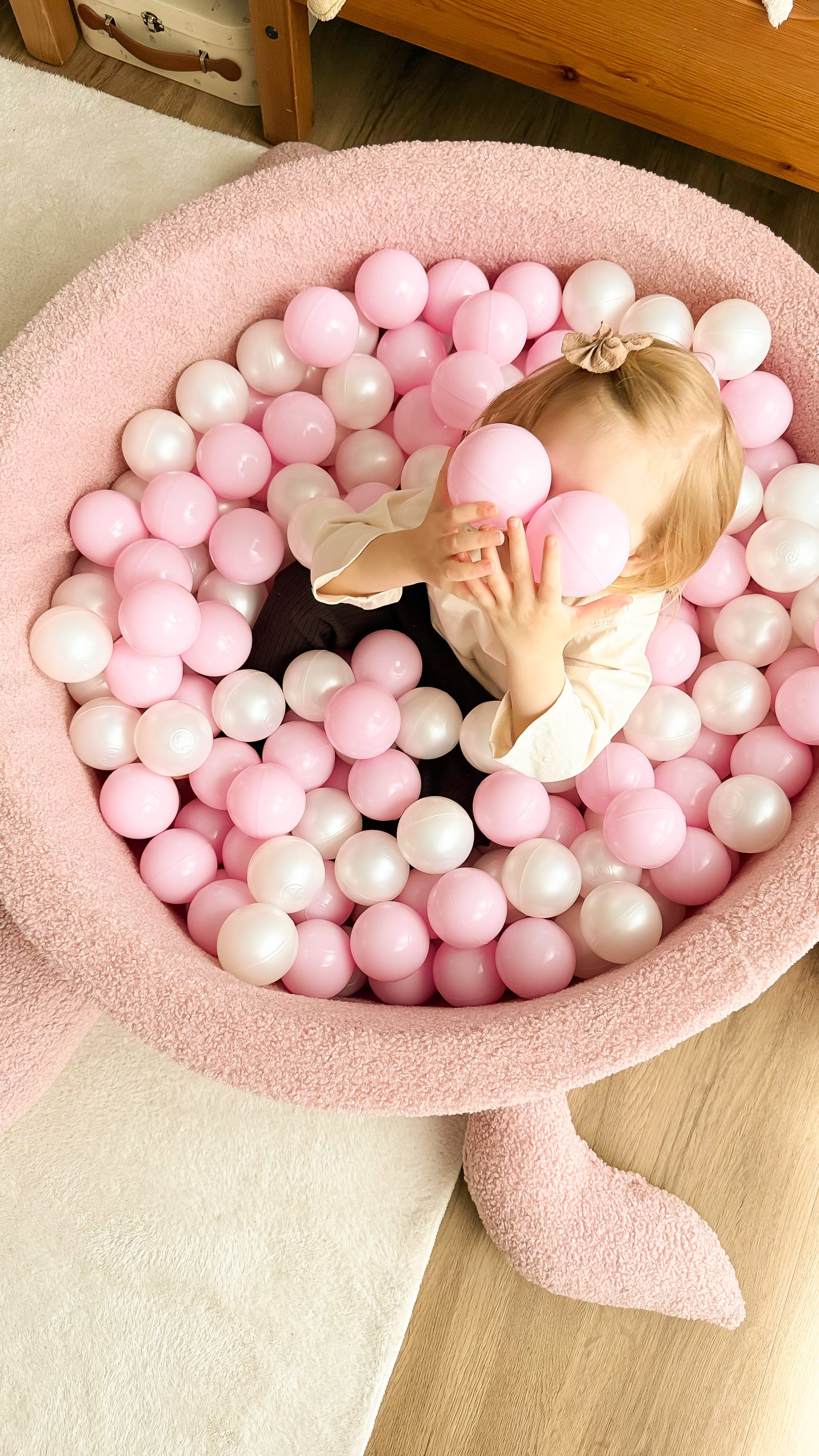 Meowbaby Basen z Kulkami dla Dziecka - Żółw | Small Teddy