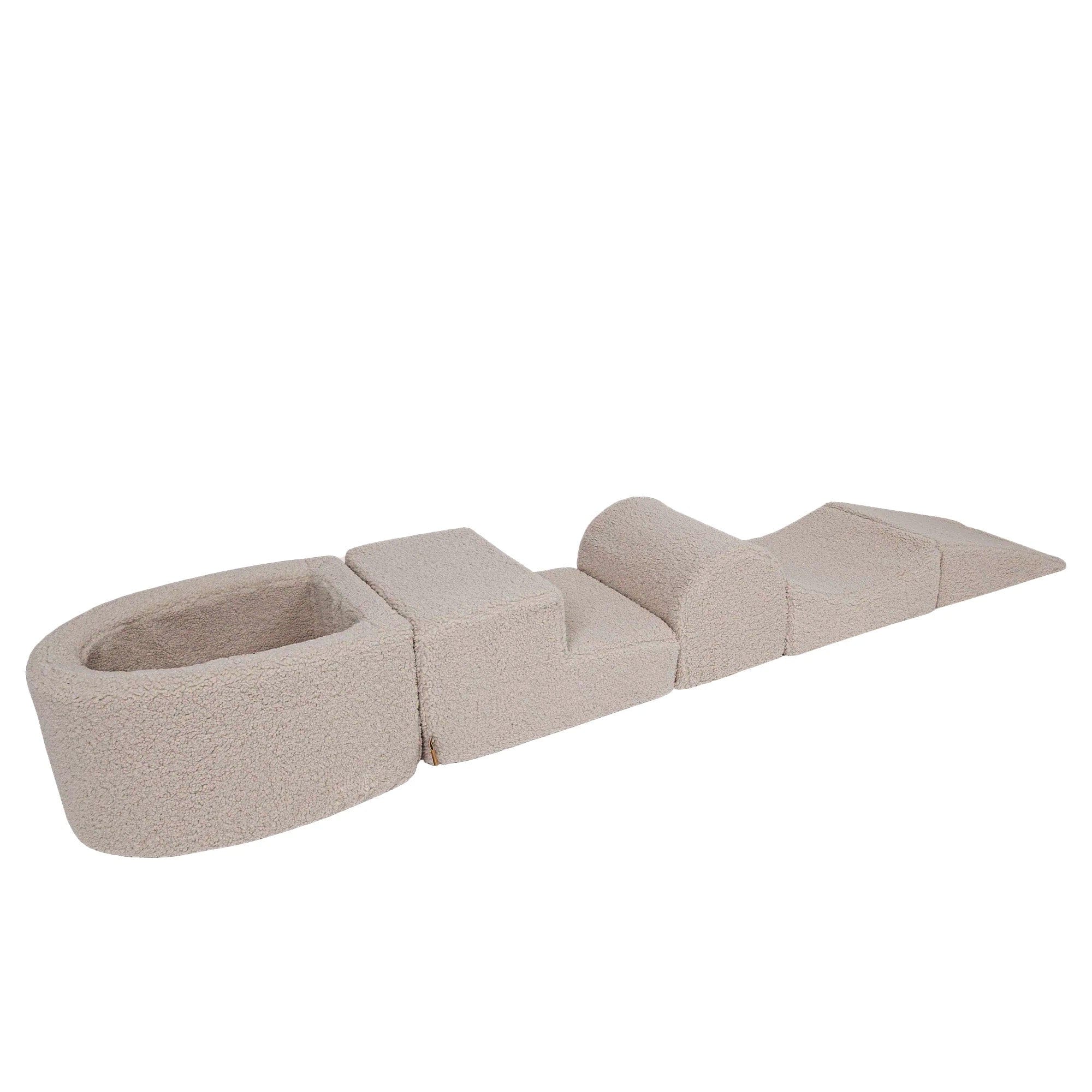 Meowbaby Bearly Kids Foam Climbing Blocks - Baby Soft Play Set