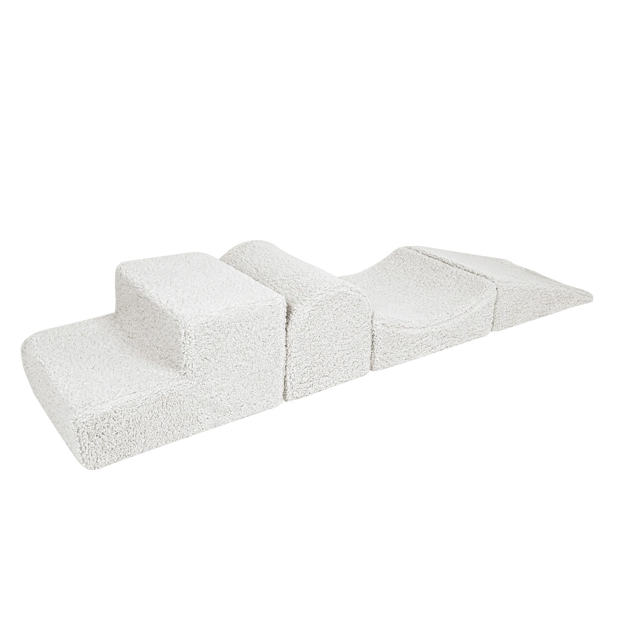 Meowbaby Bearly Kids Foam Climbing Blocks - Baby Soft Play Set | 4 Elements