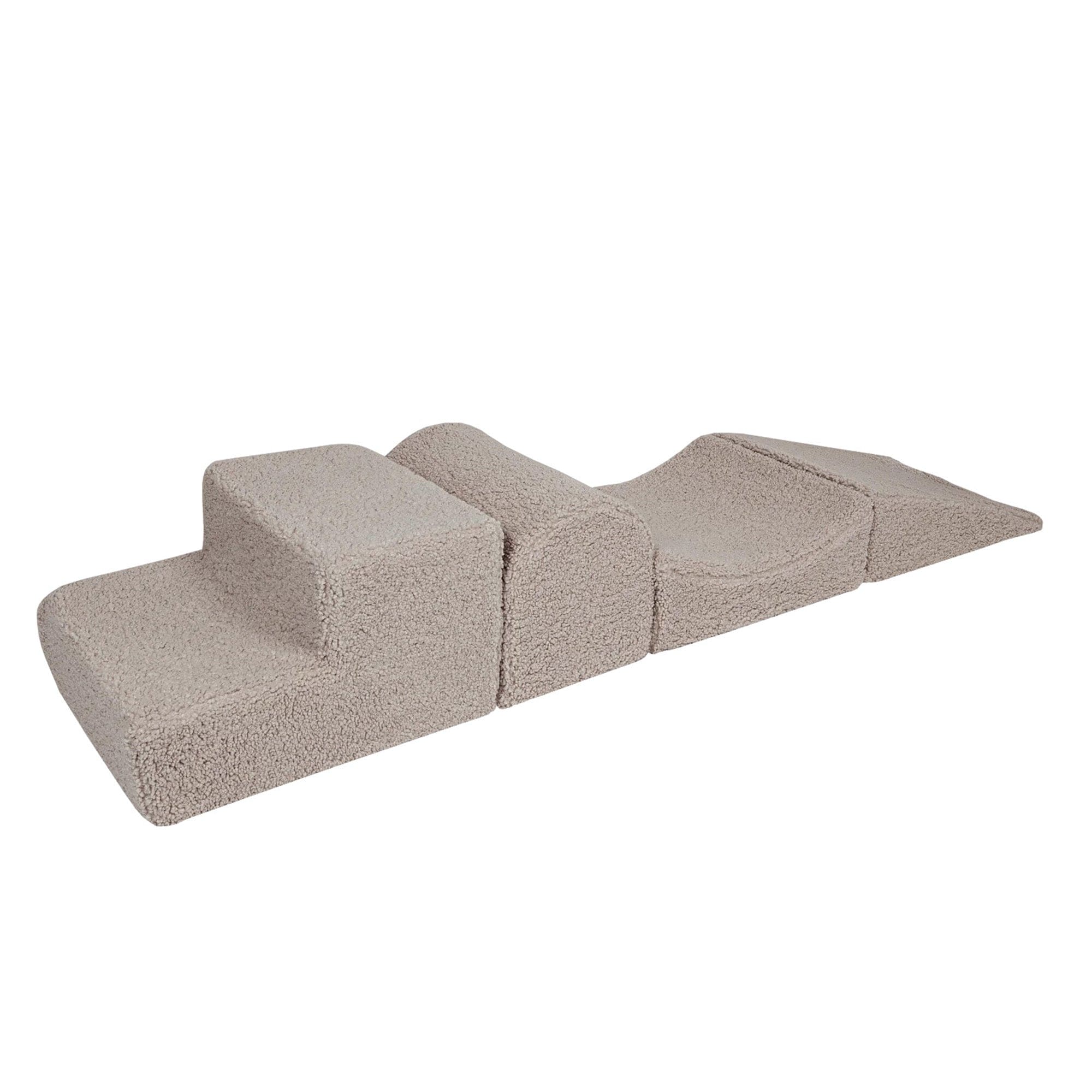 Meowbaby Bearly Kids Foam Climbing Blocks - Baby Soft Play Set | 4 Elements