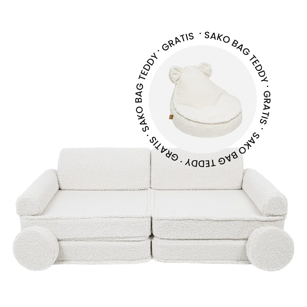 Meowbaby Bearly Modułowa Piankowa Sofa dla Dzieci | 6 Elementów