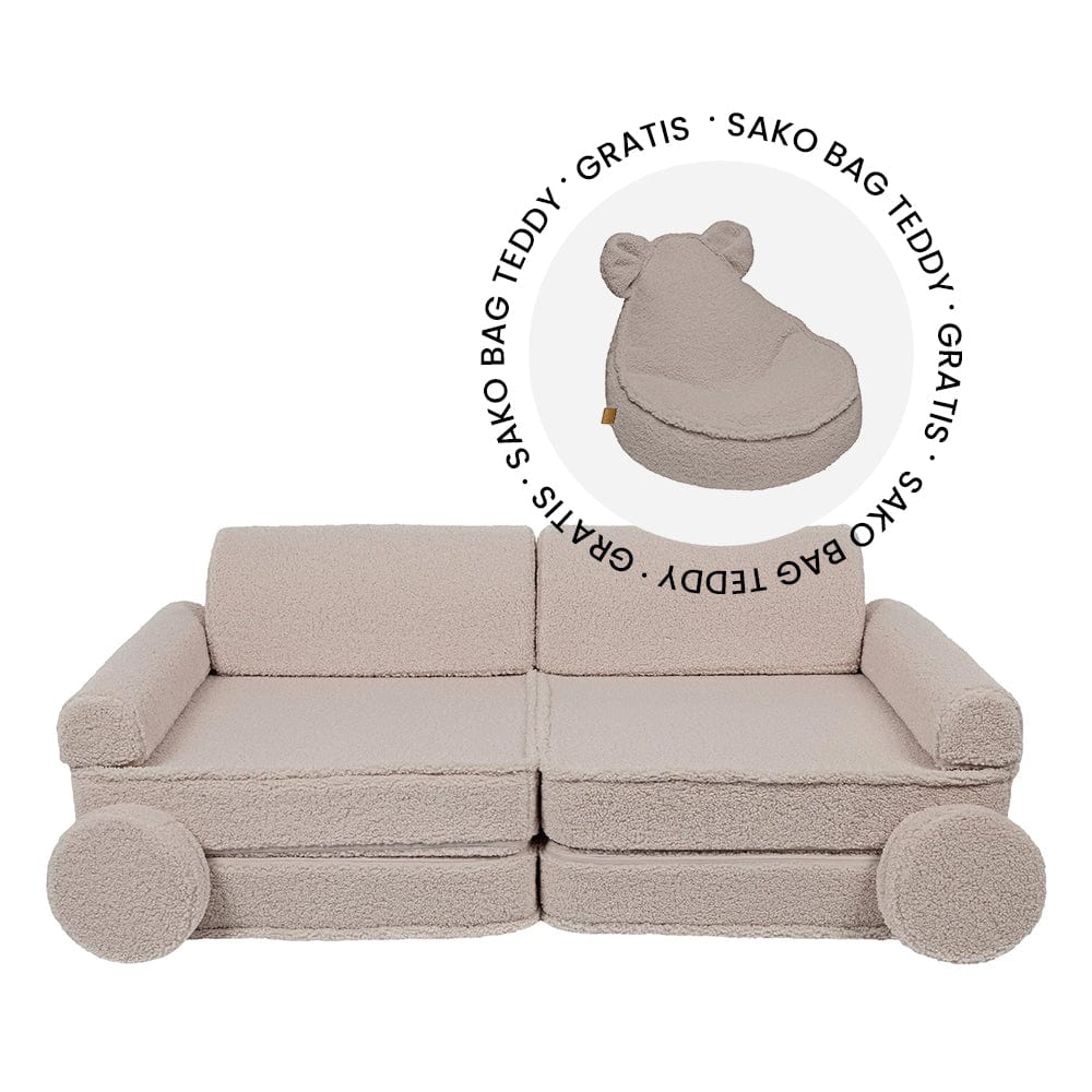 Meowbaby Bearly Modułowa Piankowa Sofa dla Dzieci | 6 Elementów