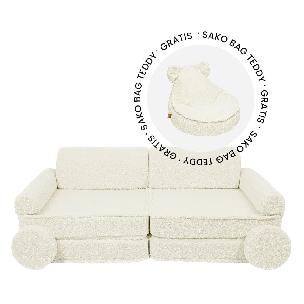 Meowbaby Bearly Modułowa Piankowa Sofa dla Dzieci | 6 Elementów