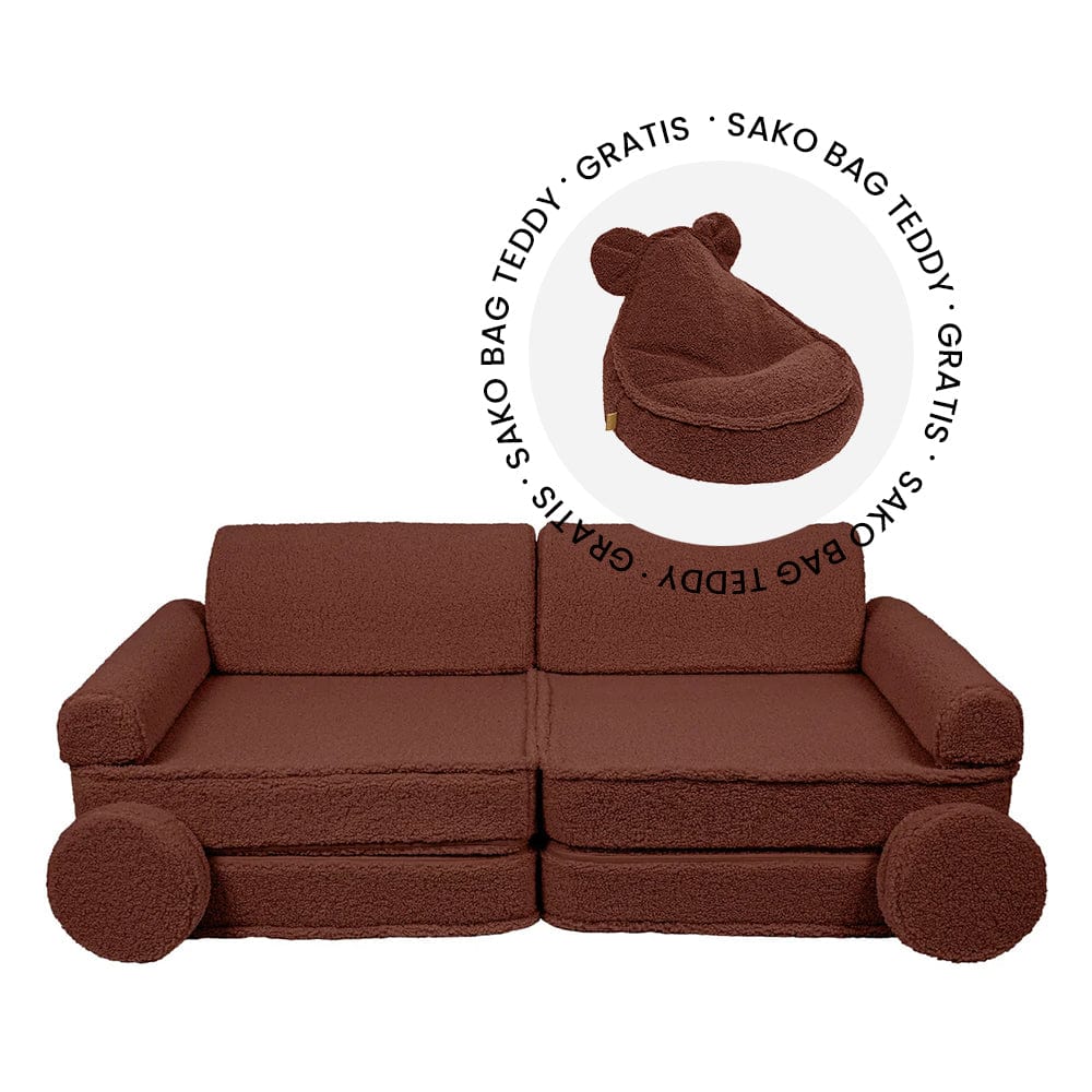 Meowbaby Bearly Modułowa Piankowa Sofa dla Dzieci | 6 Elementów
