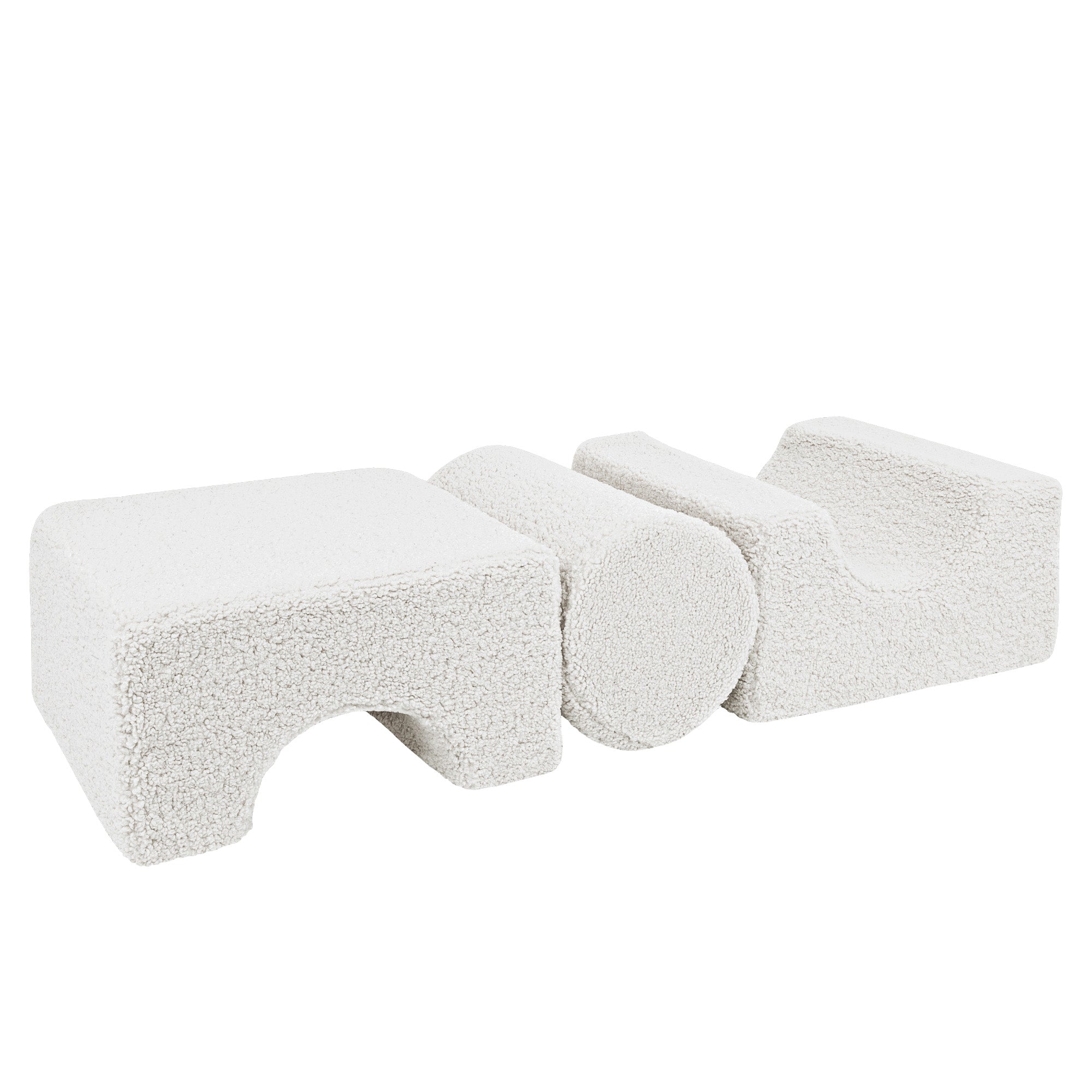 Meowbaby Bearly Shape Set - Kids Foam Climbing Blocks