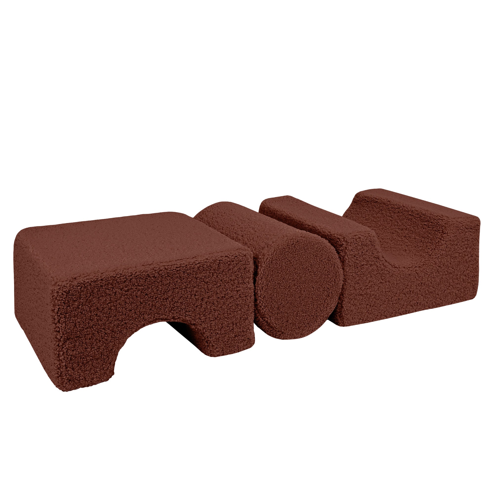 Meowbaby Bearly Shape Set - Kids Foam Climbing Blocks