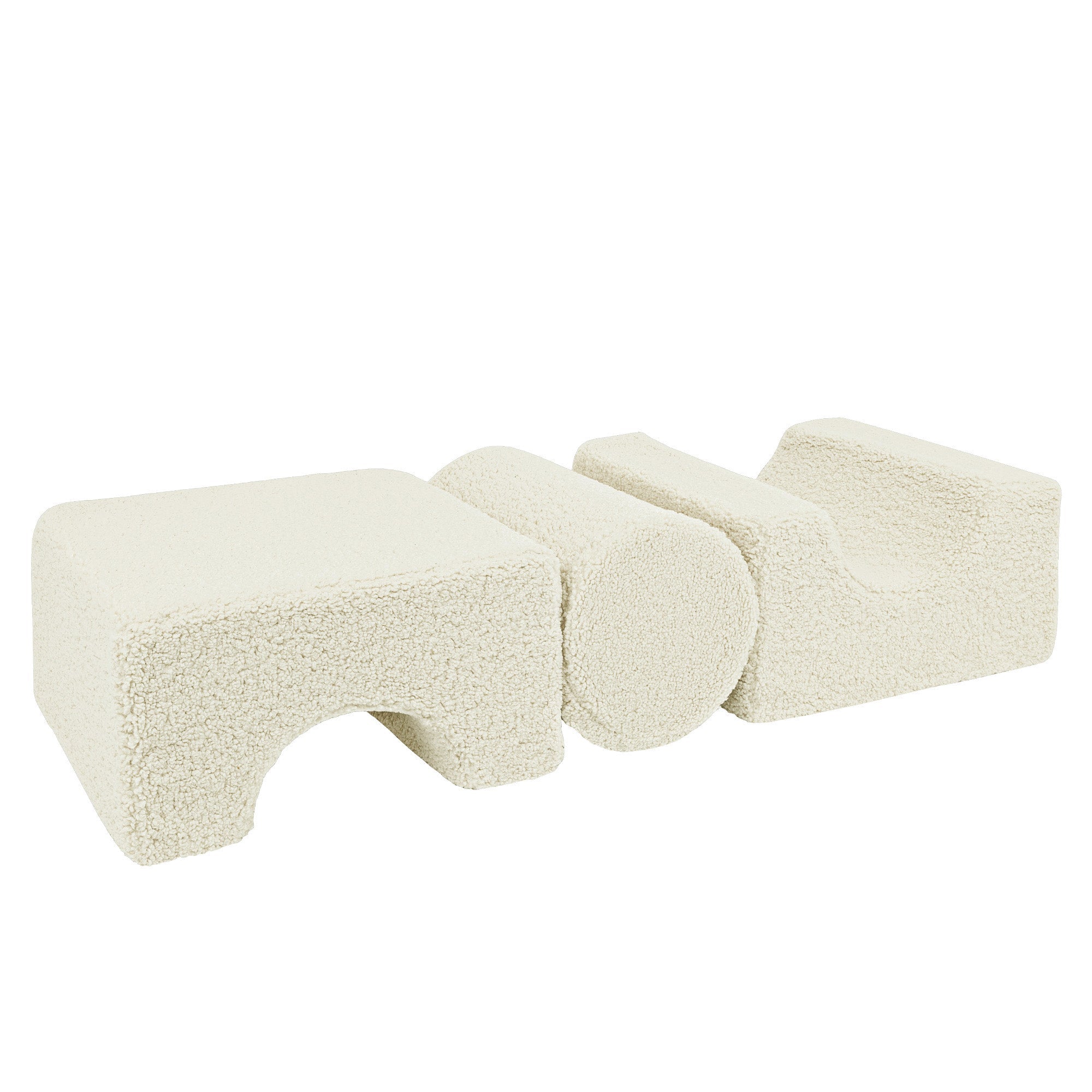 Meowbaby Bearly Shape Set - Kids Foam Climbing Blocks