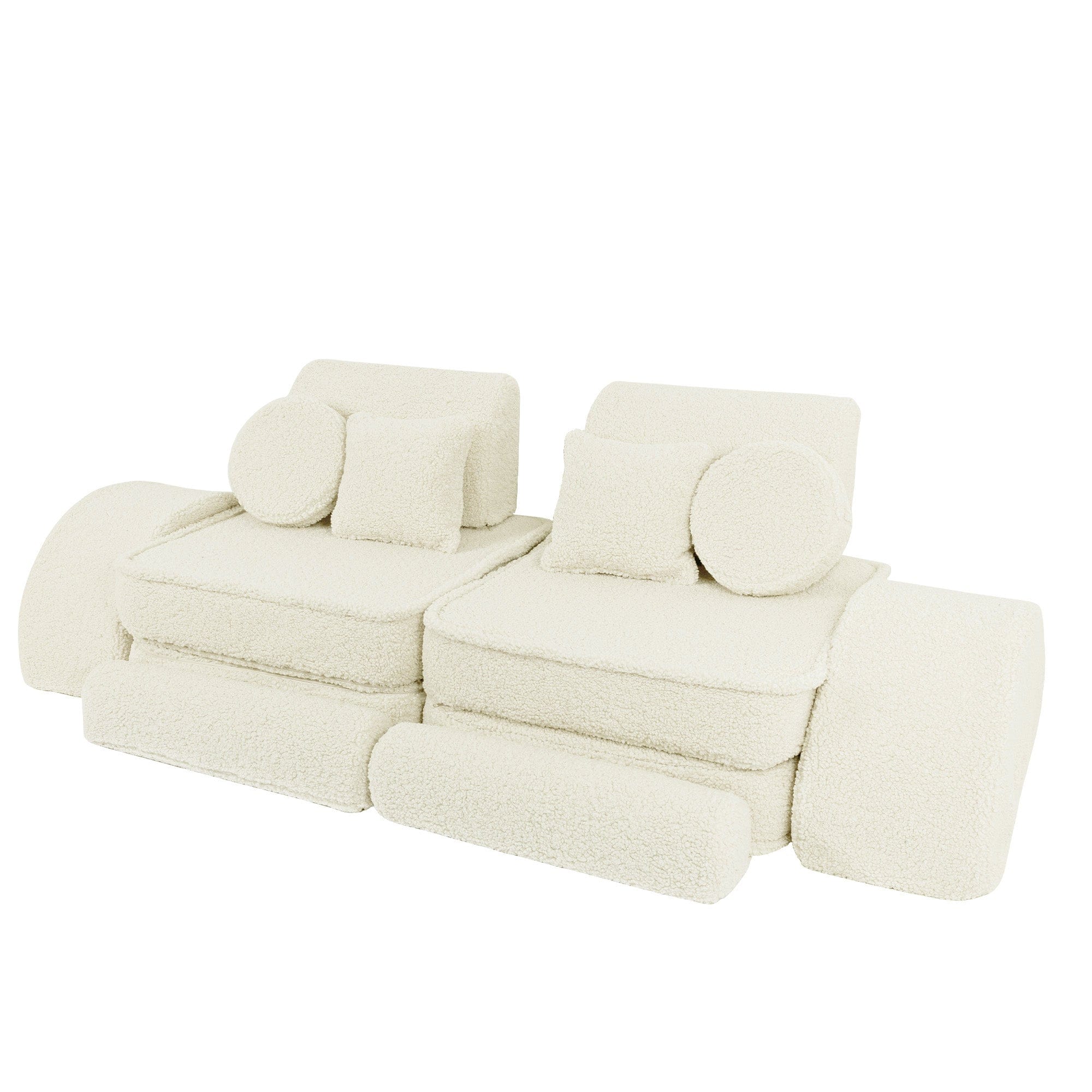 Meowbaby Bearly Sofa Max – Modular Kids Play Sofa Bed | 12 Pieces