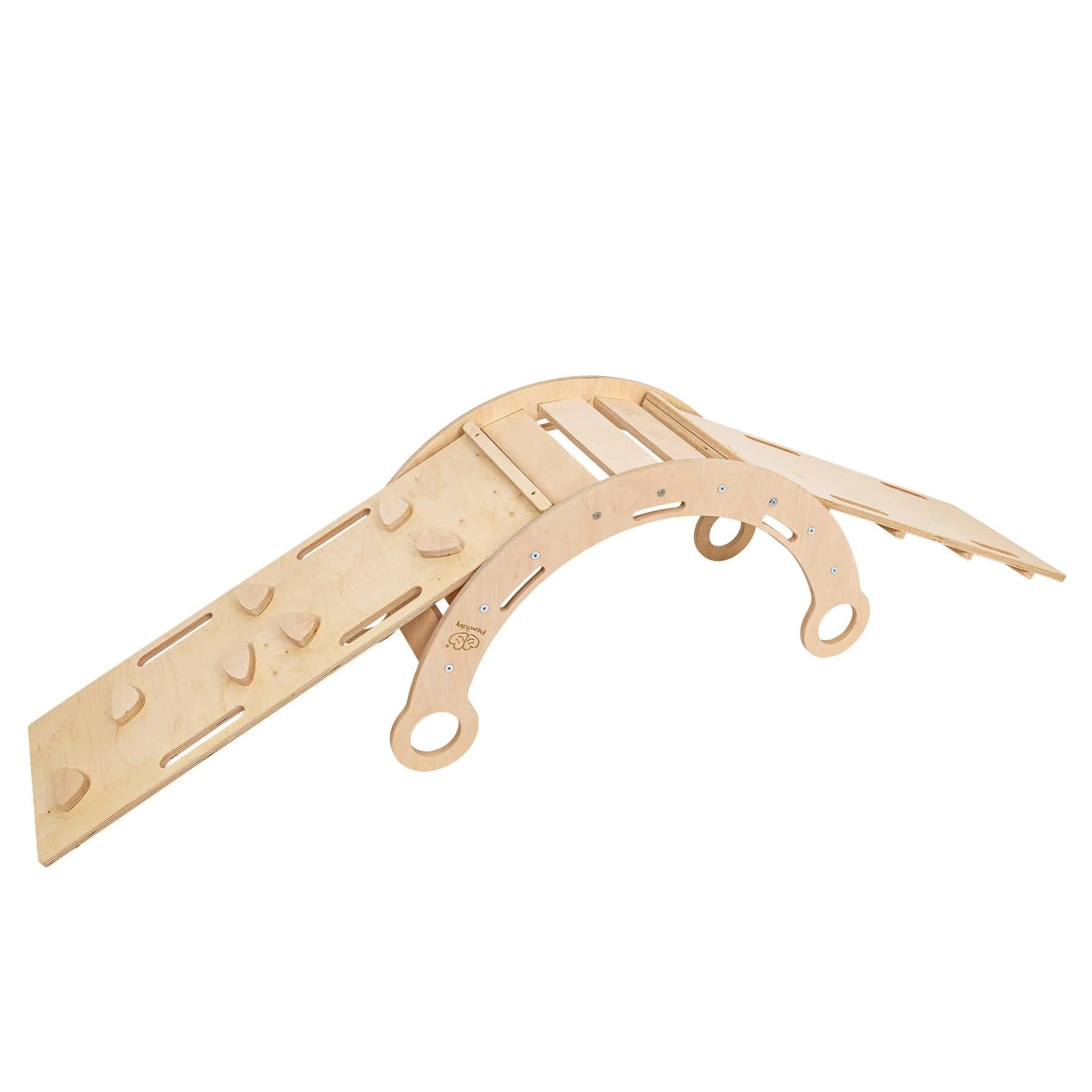 Meowbaby Bujak dla Dziecka Montessori - Dream Rocker | Naturalny