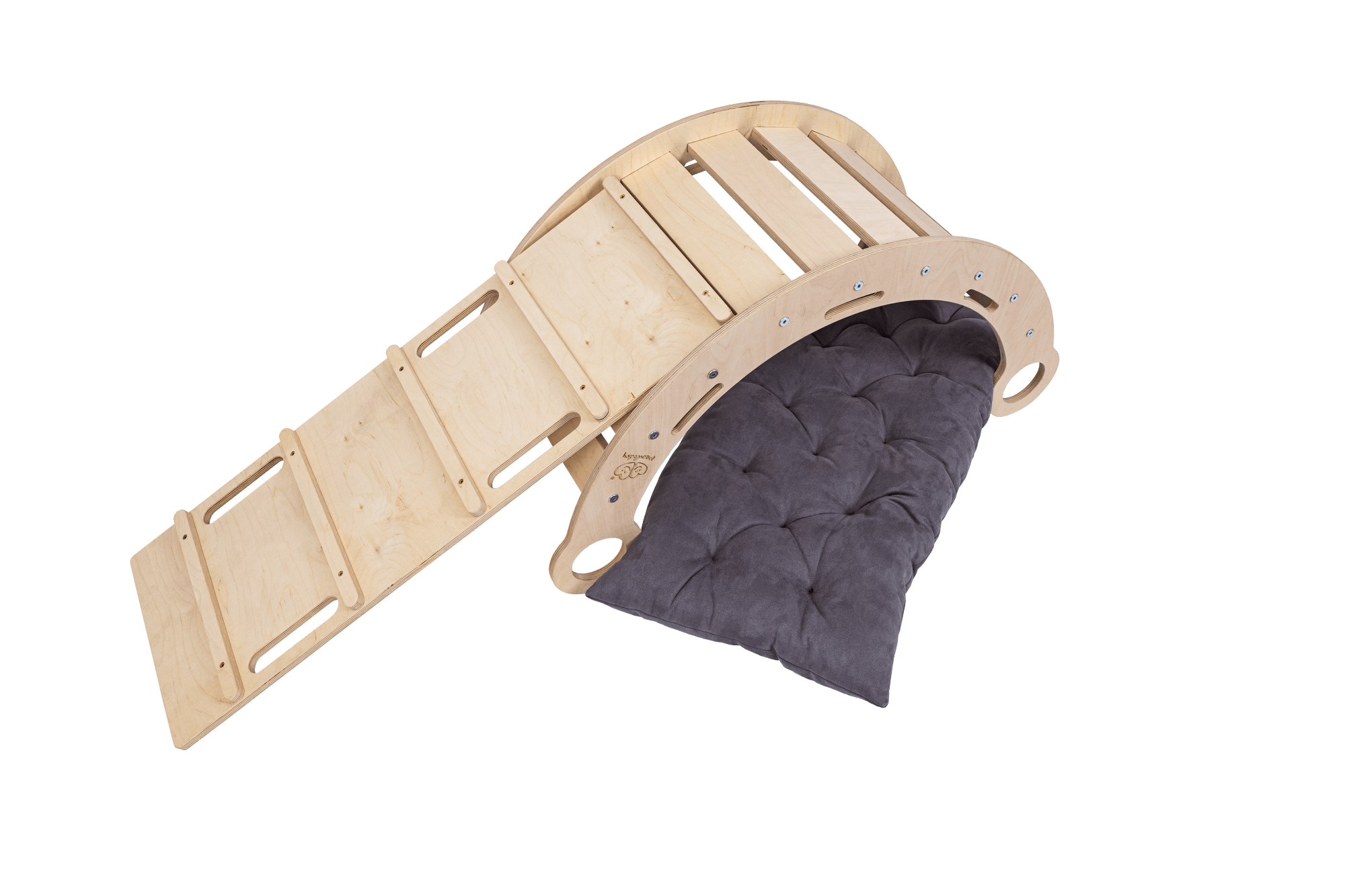 Meowbaby Bujak dla Dziecka Montessori - Dream Rocker | Naturalny