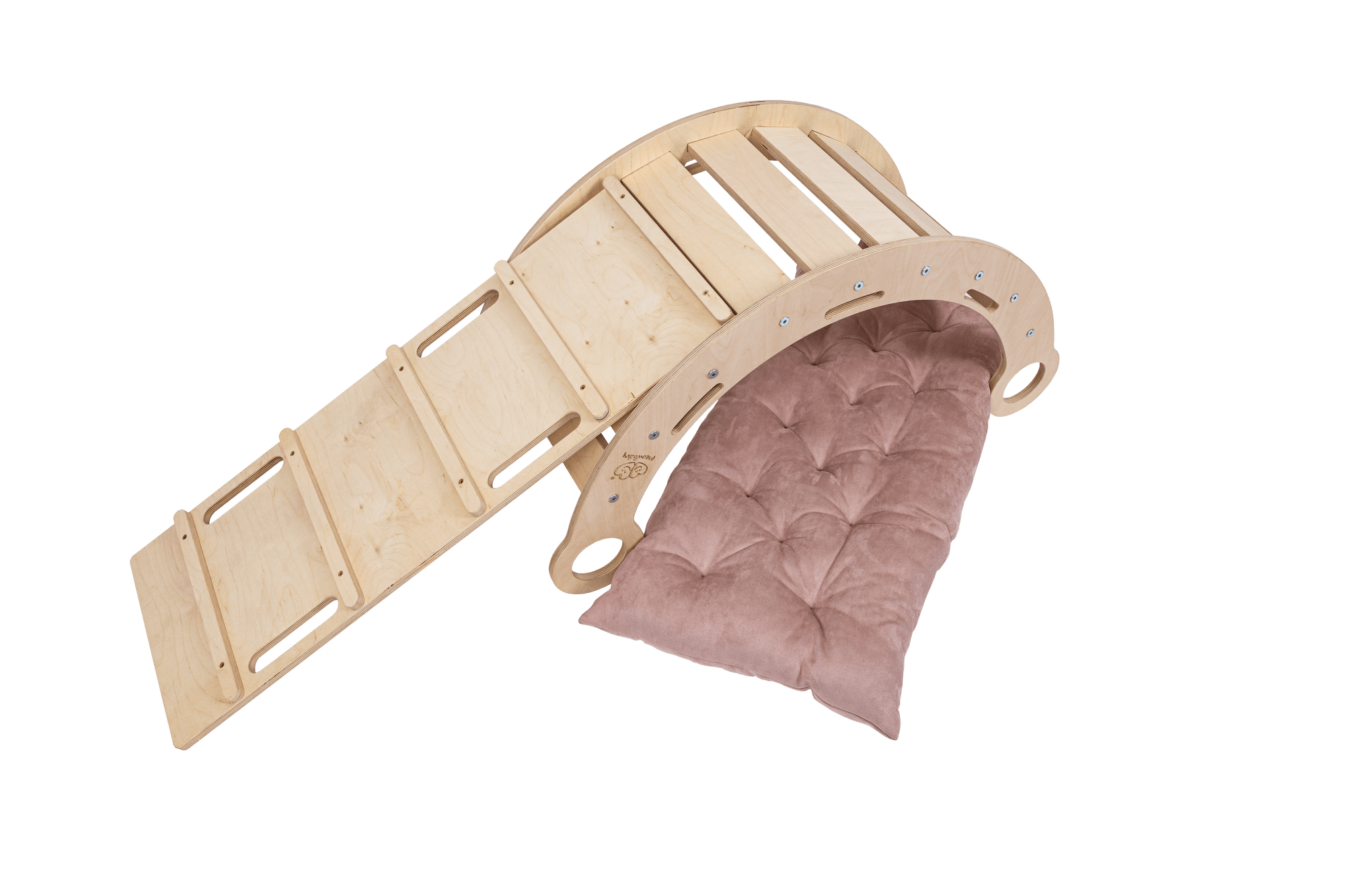 Meowbaby Bujak dla Dziecka Montessori - Dream Rocker | Naturalny