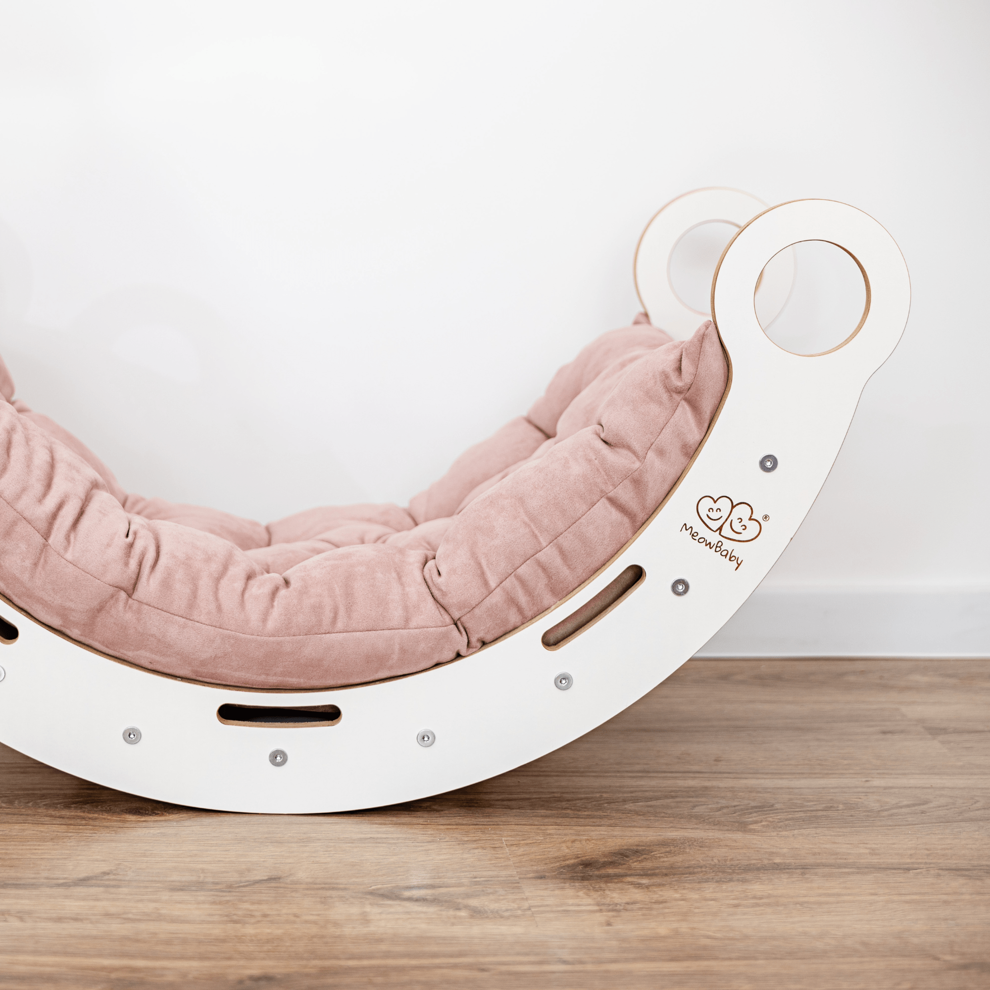 Meowbaby Bujak dla Dziecka Montessori - Dream Rocker | Naturalny