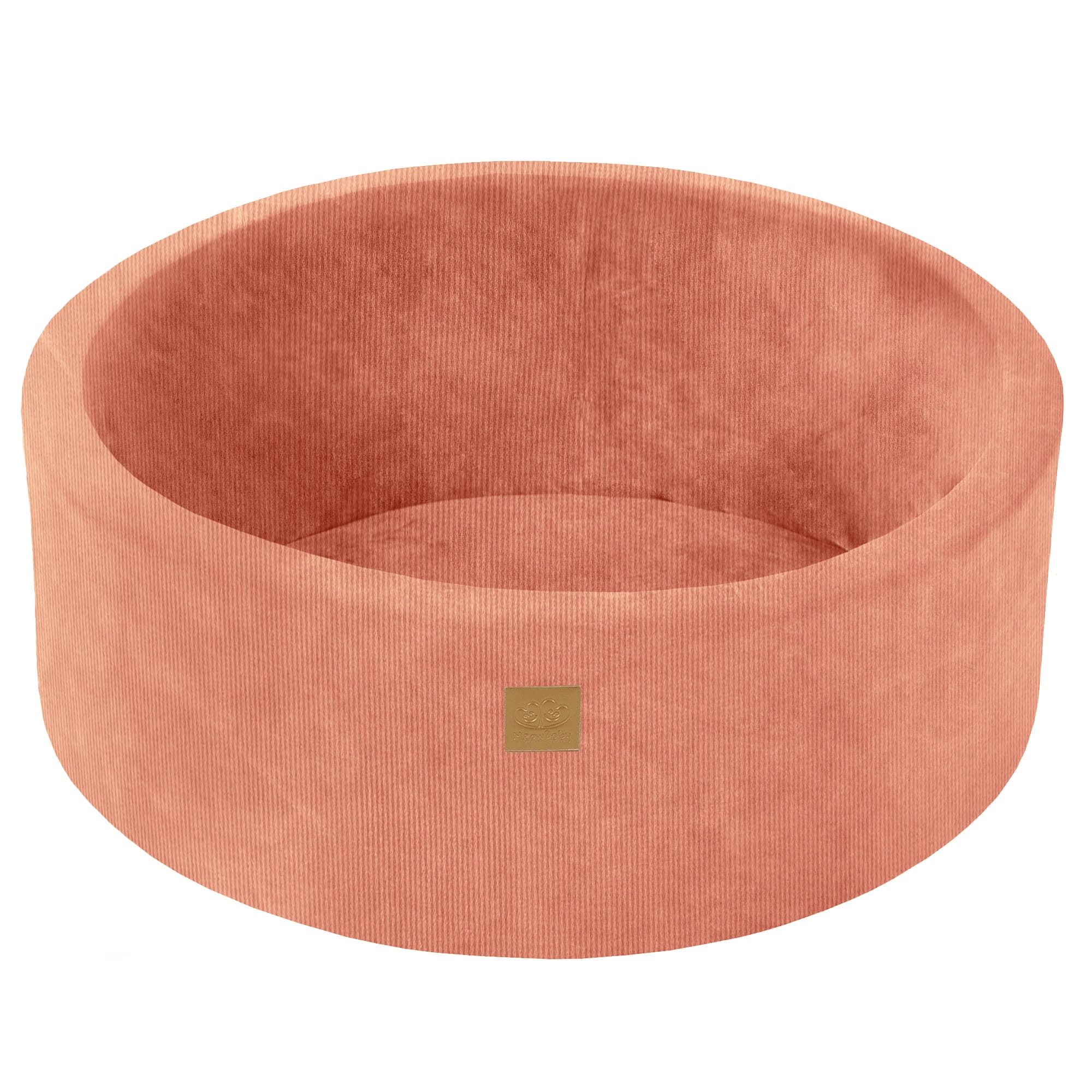 Meowbaby Corduroy Foam Baby Ball Pit Apricot