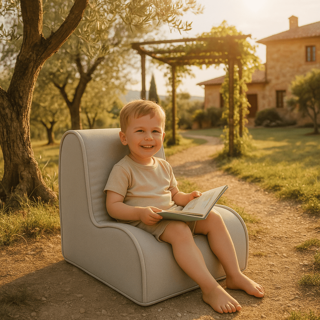 Meowbaby Fotel dla Dziecka do Ogrodu i Tarasu | Outzy