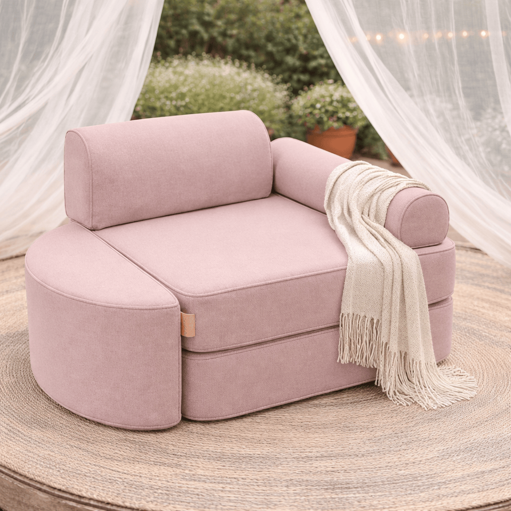 Meowbaby Fotel Modułowy dla Dziecka – 4 Elementy | Outzy | 60cm