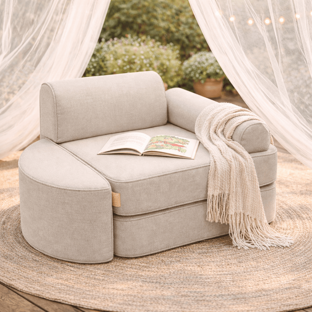 Meowbaby Fotel Modułowy dla Dziecka – 4 Elementy | Outzy | 60cm