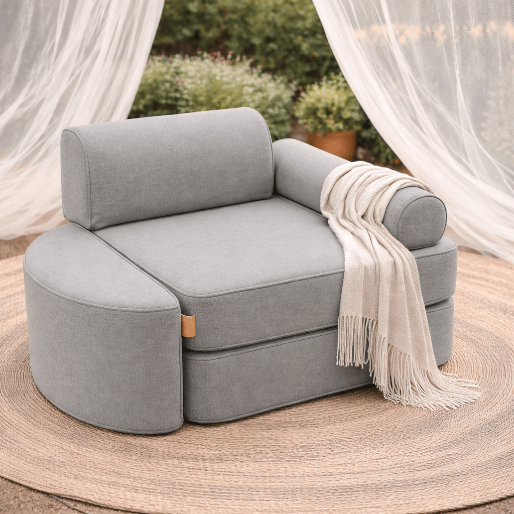 Meowbaby Fotel Modułowy dla Dziecka – 4 Elementy | Outzy | 60cm