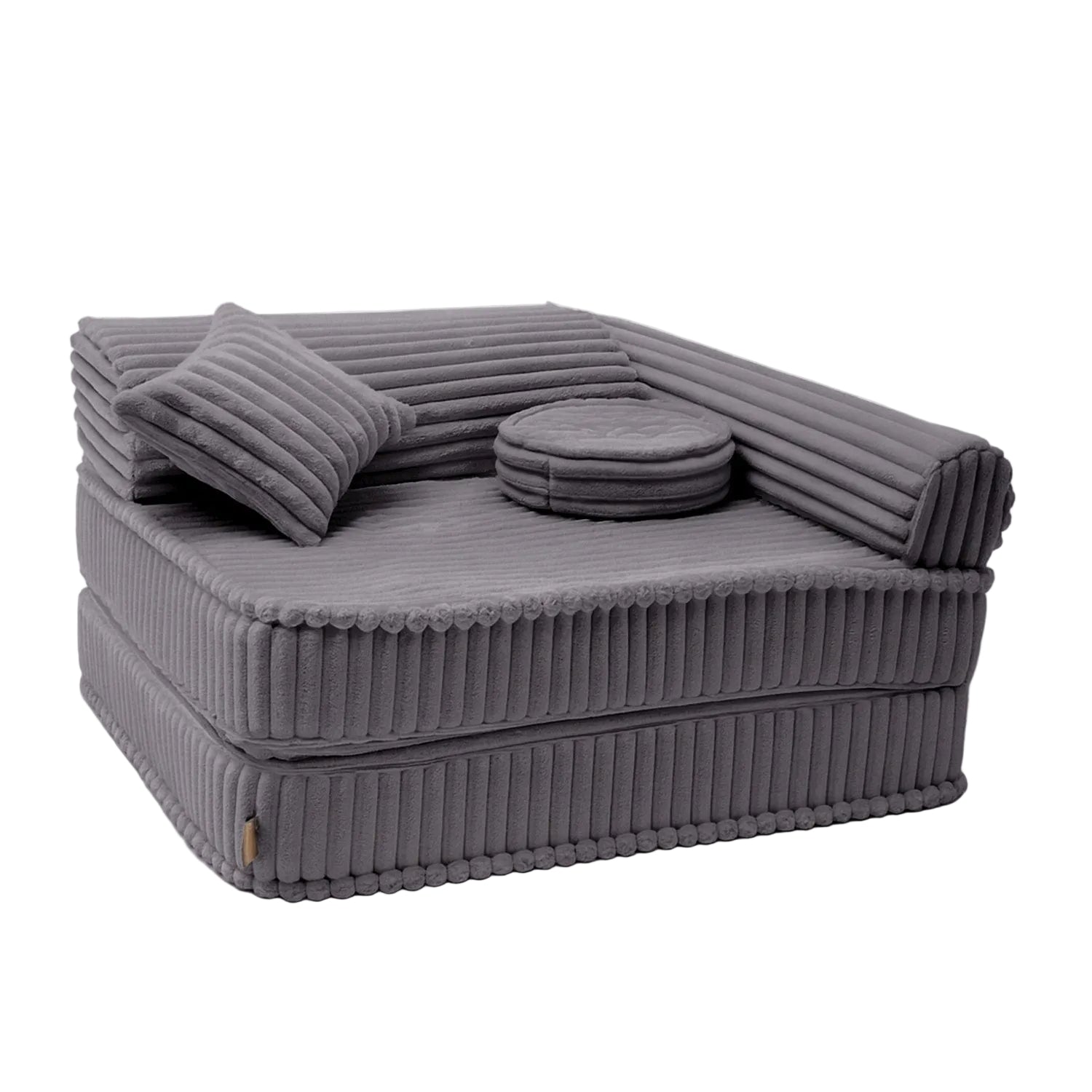 Meowbaby Fotel Modułowy dla Dziecka – 5 Elementów | Churros | 80cm