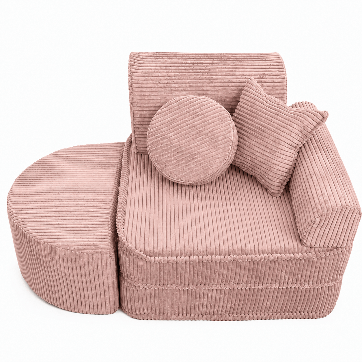 Meowbaby Fotel Modułowy dla Dziecka – 6 Elementów | Aesthetic | 60cm