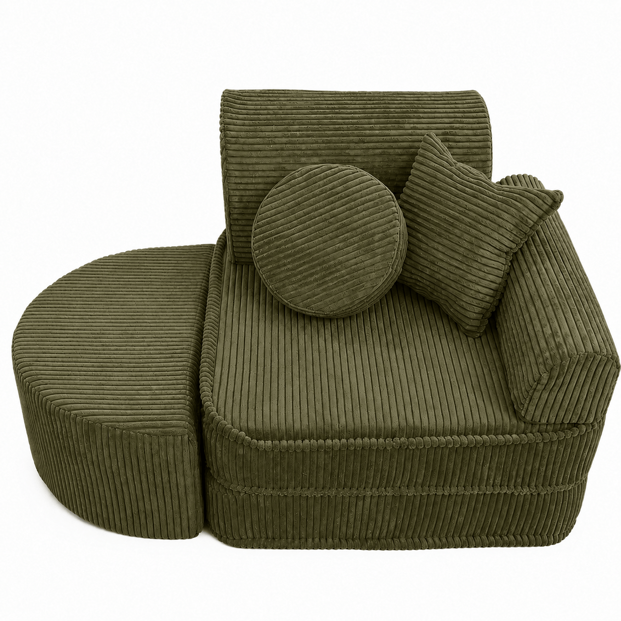 Meowbaby Fotel Modułowy dla Dziecka – 6 Elementów | Aesthetic | 60cm
