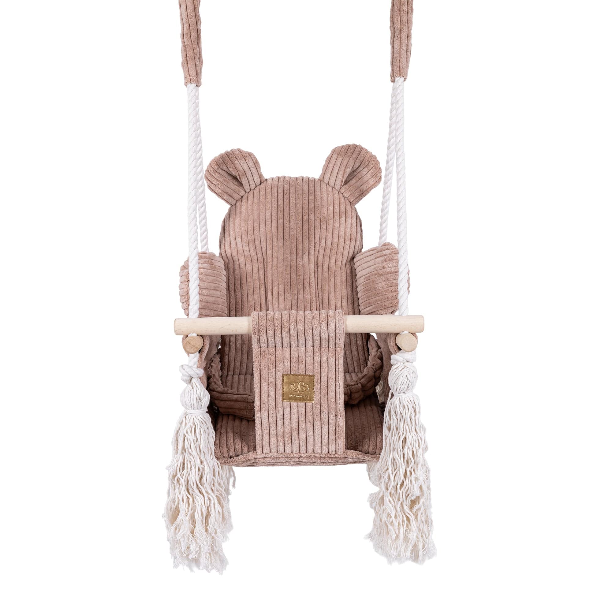 Meowbaby Huśtawka dla Dziecka do Domu – Bear Swing | Aesthetic