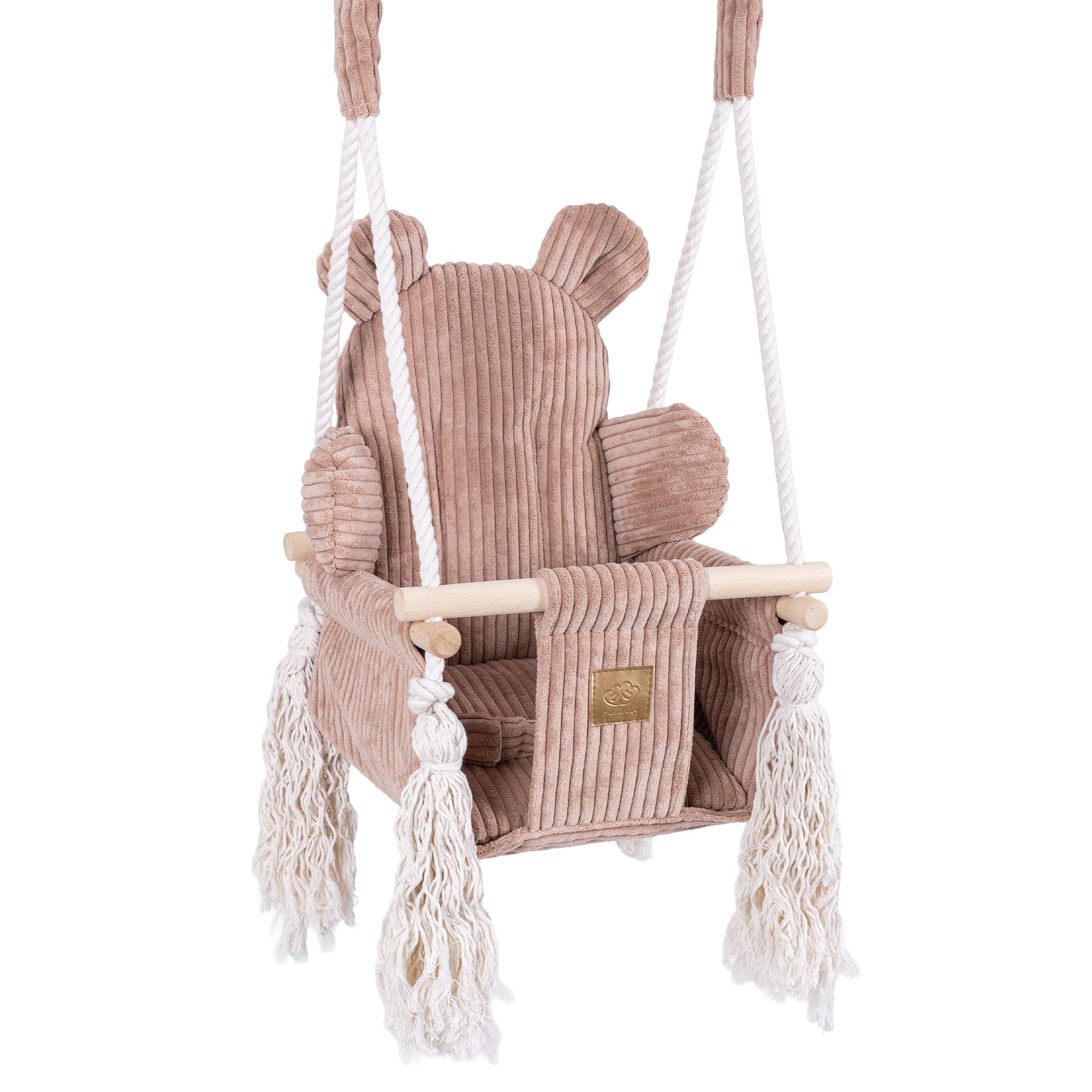 Meowbaby Huśtawka dla Dziecka do Domu – Bear Swing | Aesthetic