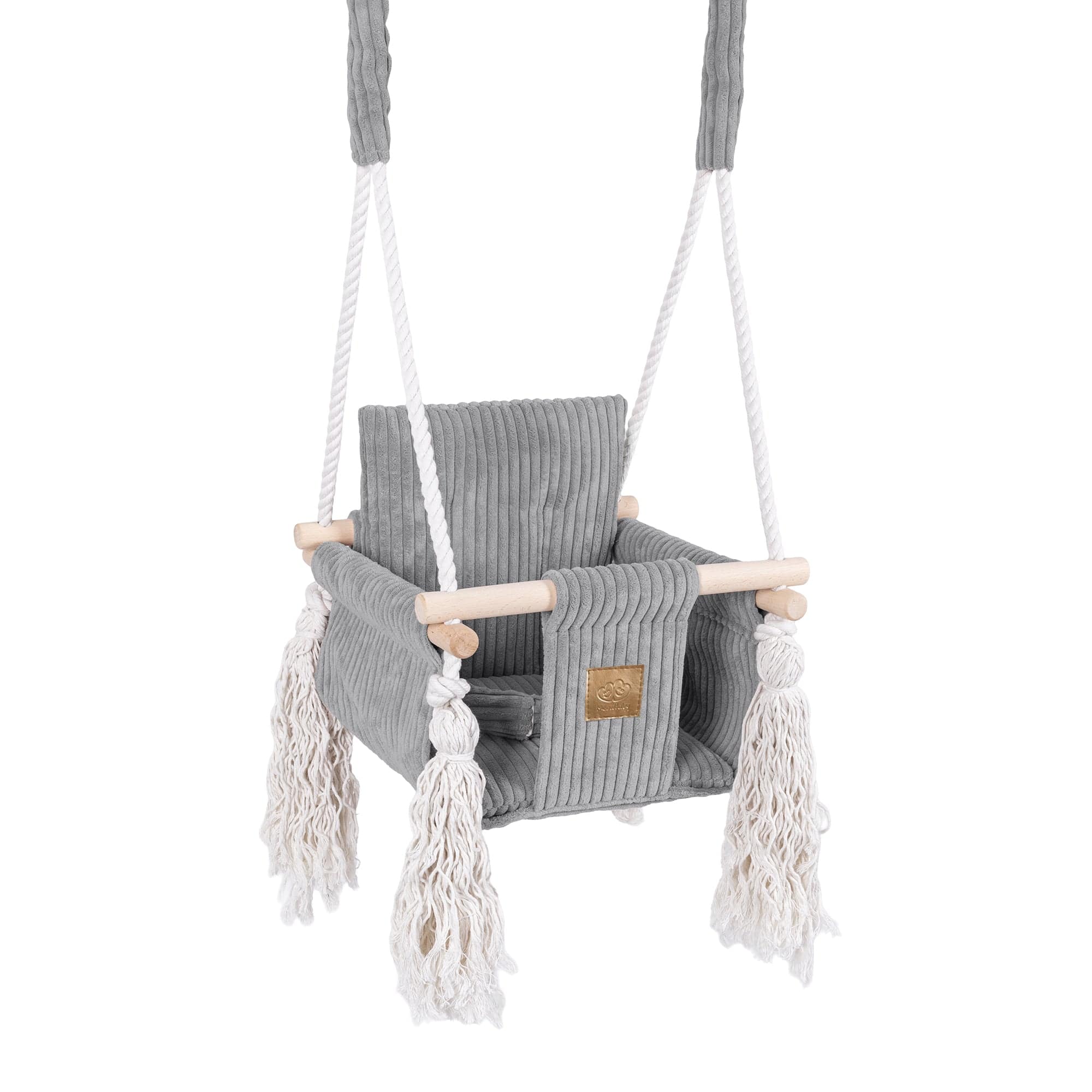 Meowbaby Huśtawka dla Dziecka do Domu – Square Swing | Aesthetic