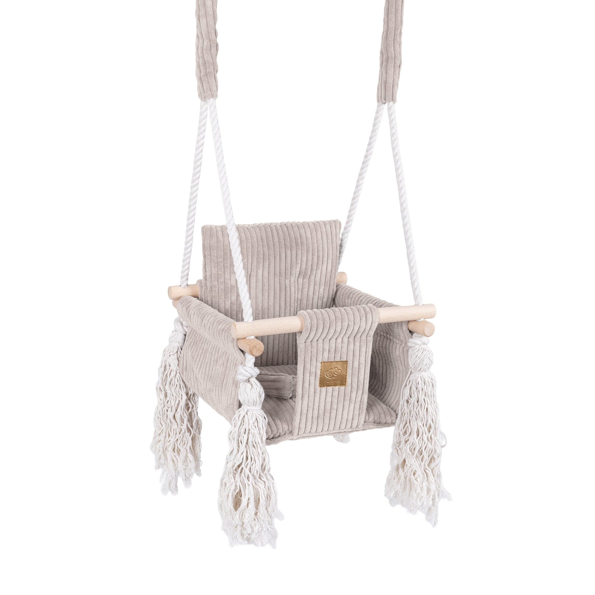 Meowbaby Huśtawka dla Dziecka do Domu – Square Swing | Aesthetic