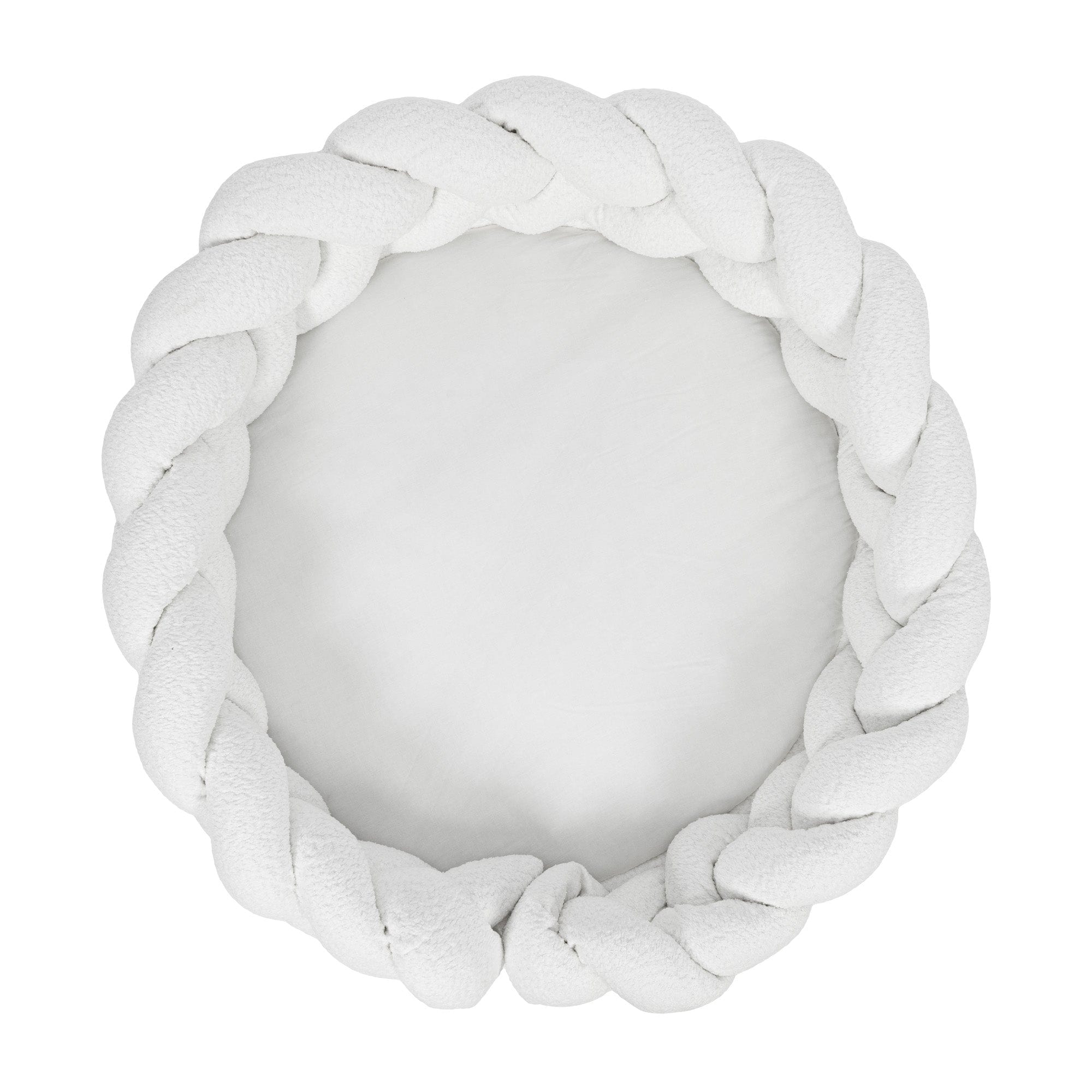 Meowbaby Kokon Niemowlęcy z Warkoczem Ochronnym - Mata do Zabawy | Boucle