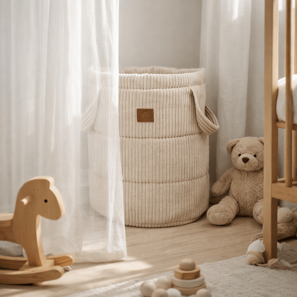 Meowbaby Kosz na Zabawki dla Dziecka – Organizer do Pokoju | Aesthetic