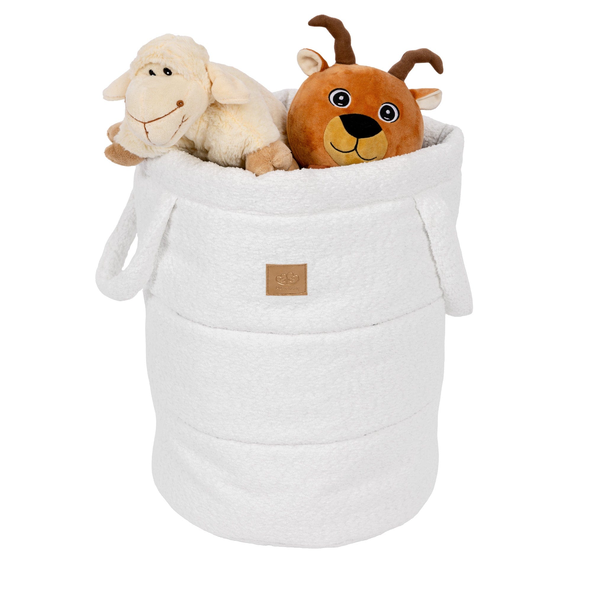 Meowbaby Kosz na Zabawki dla Dziecka – Organizer do Pokoju | Boucle