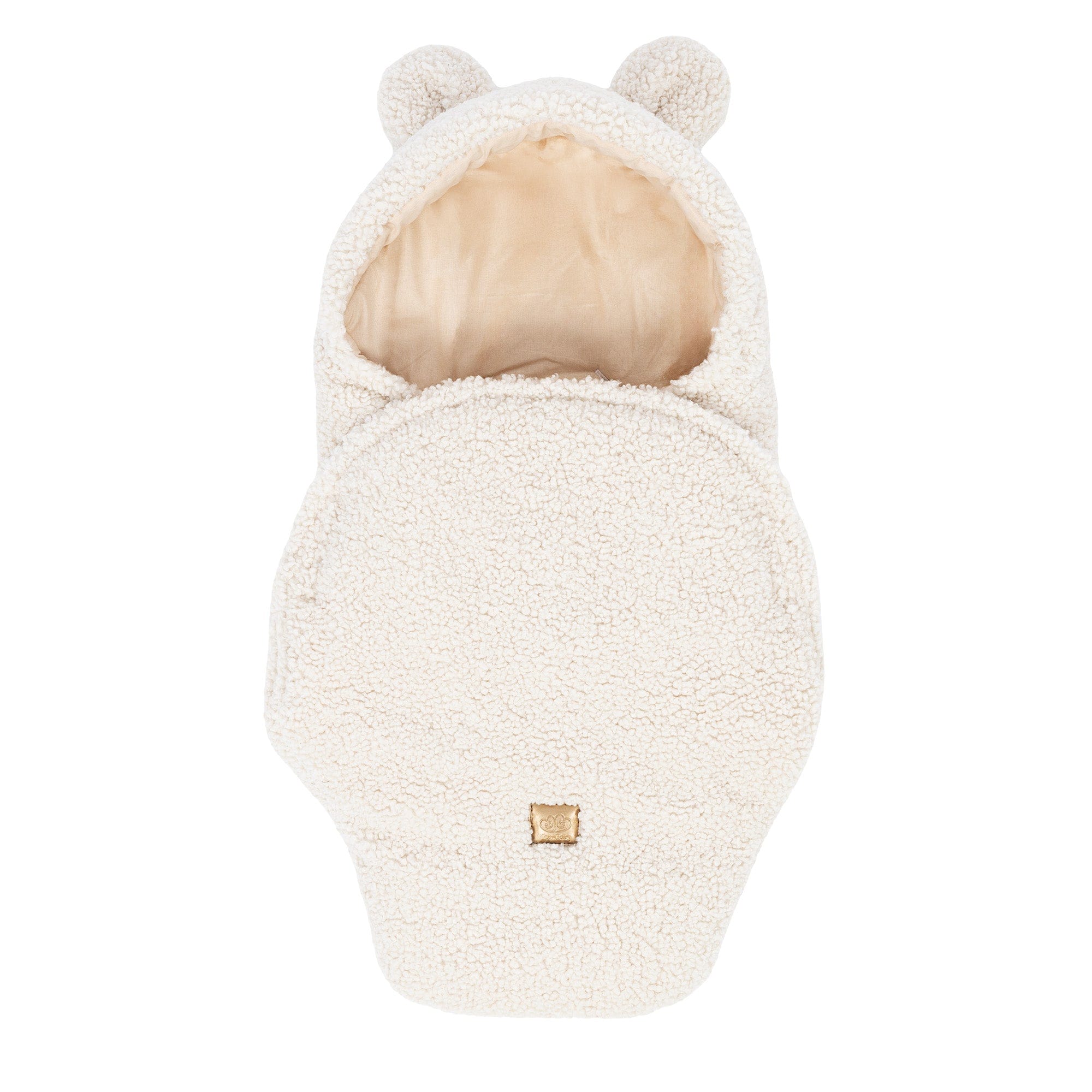 Meowbaby Otulacz dla Niemowlaka z Uszami Misia – Bearly