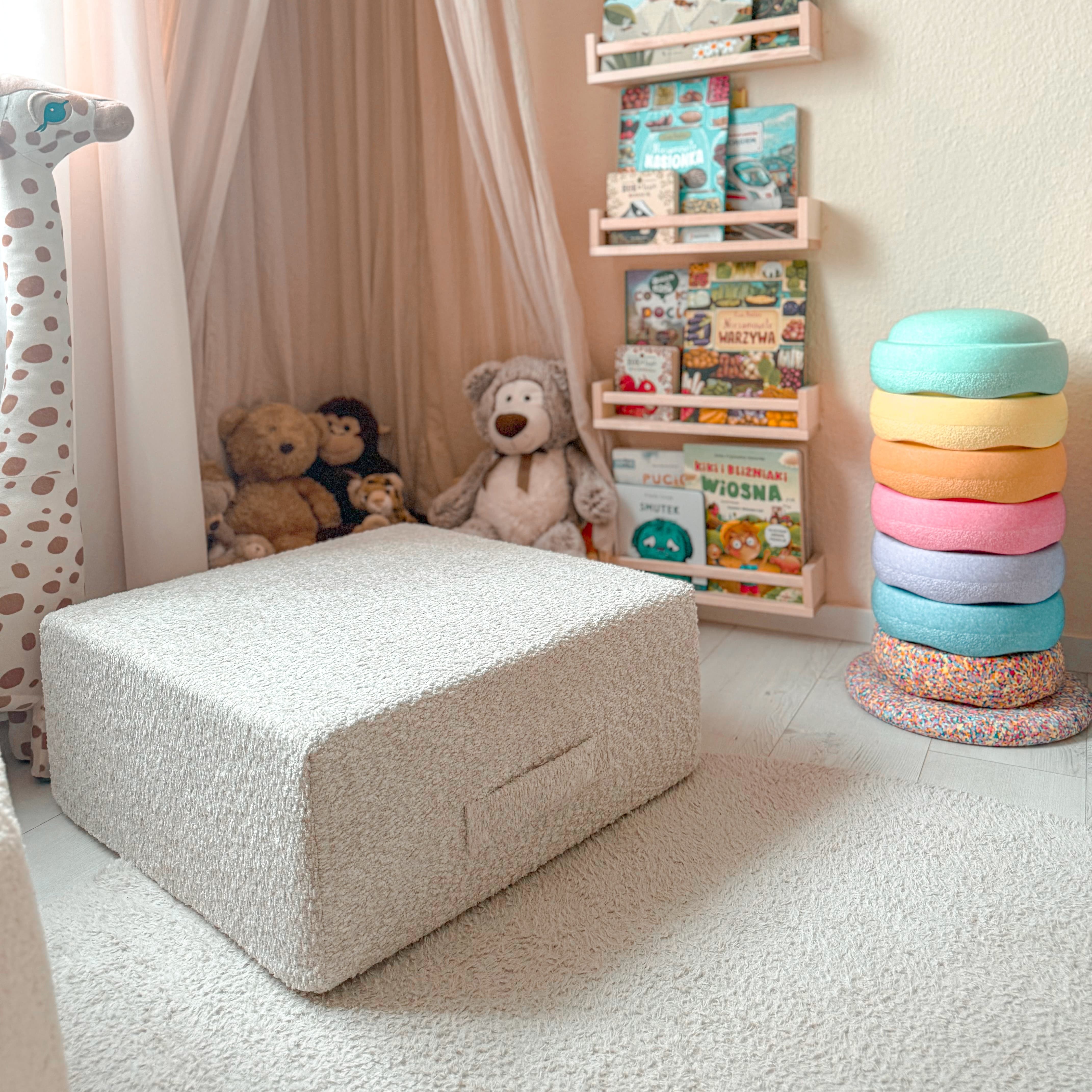 Meowbaby Piankowa Tramplina dla Dzieci | 2 rozmiary | Boucle