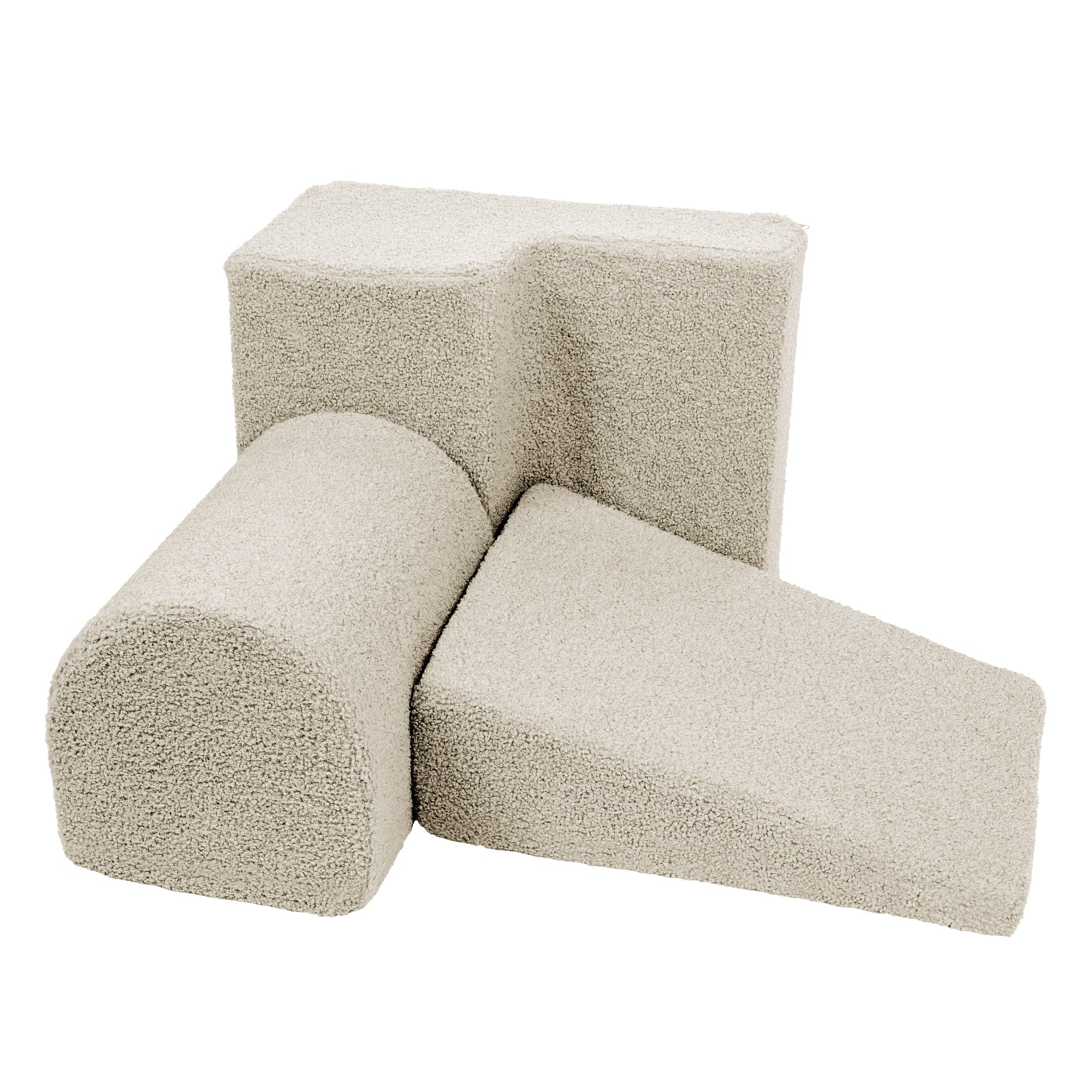 Meowbaby Piankowy Plac Zabaw dla Dzieci | 3 elementy | Boucle