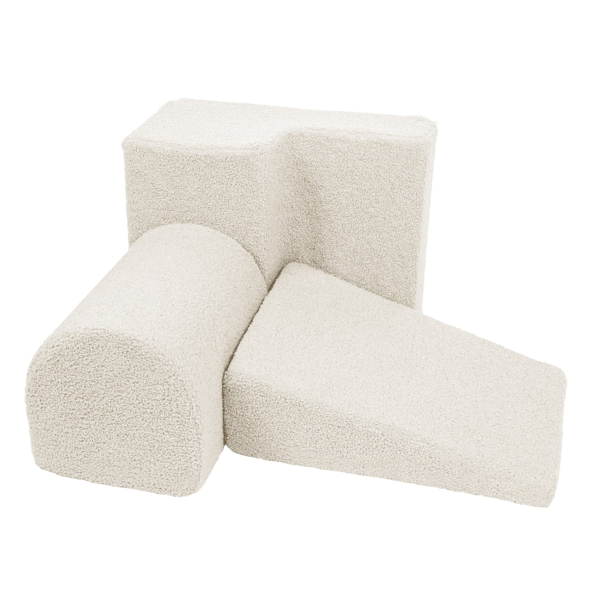 Meowbaby Piankowy Plac Zabaw dla Dzieci | 3 elementy | Boucle