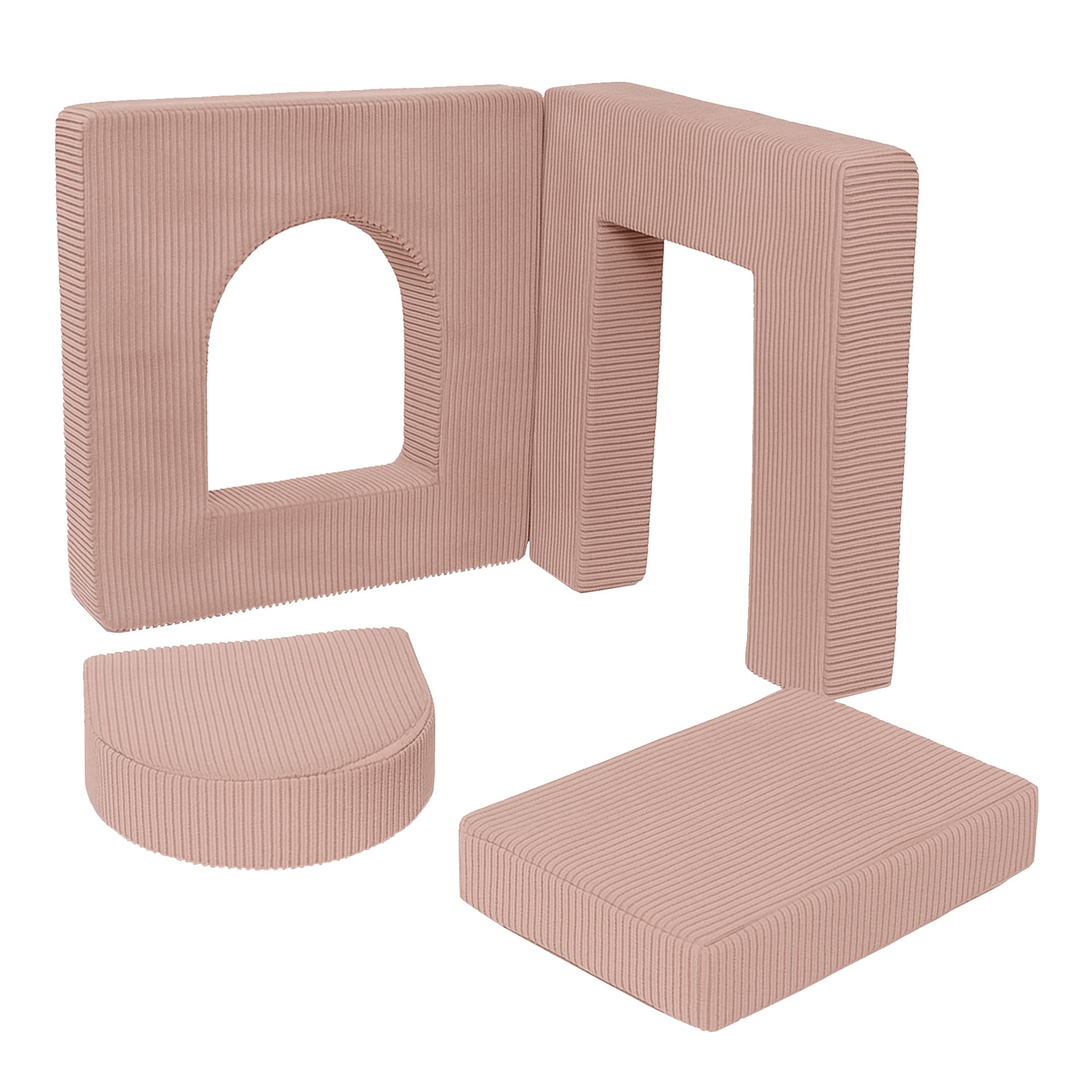 Meowbaby Piankowy Plac Zabaw dla Dzieci Archway | 4 elementów | Aesthetic